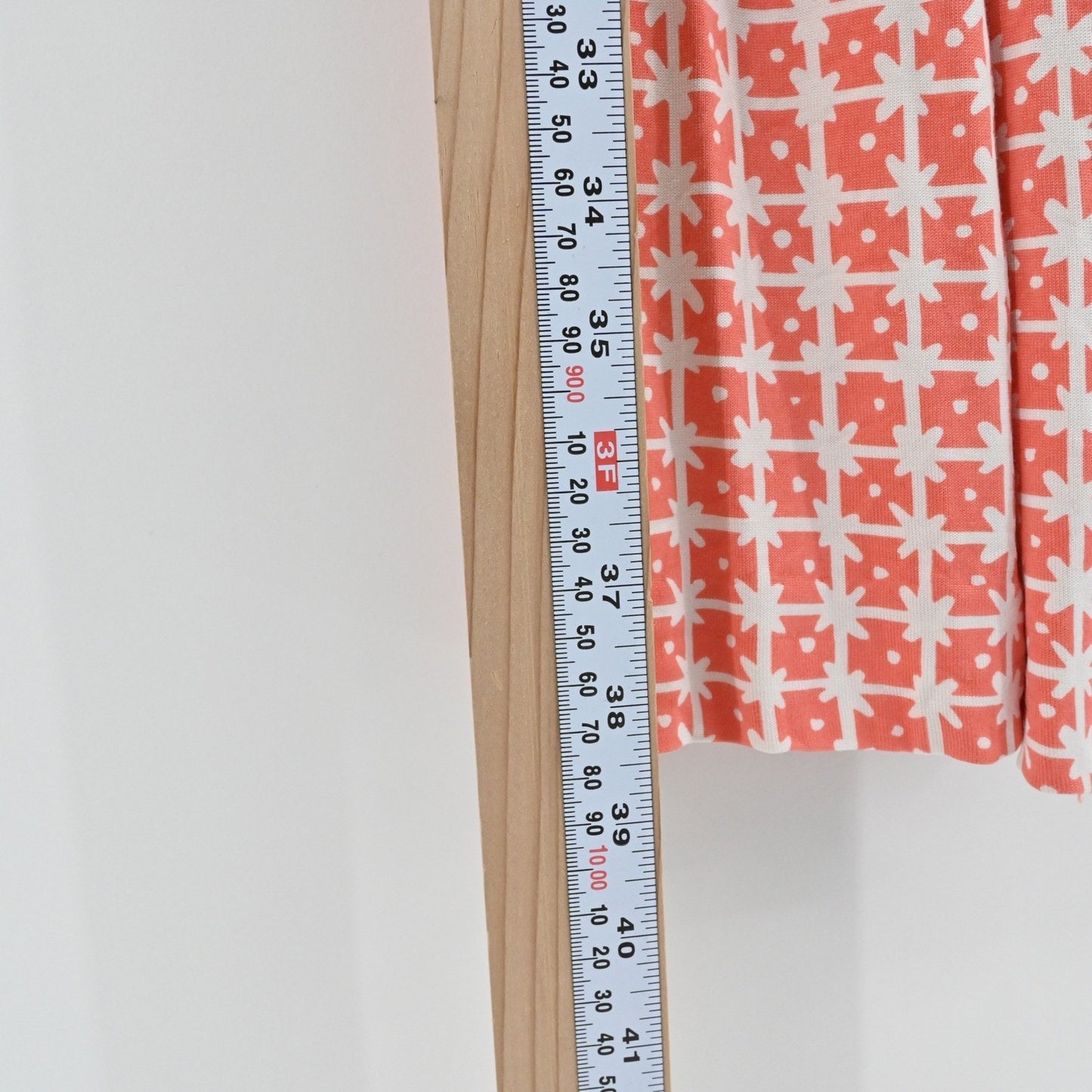 Diane Von Furstenberg Silk Wrap Dress Size 6 Coral Geo Print Chic Parisian DVF