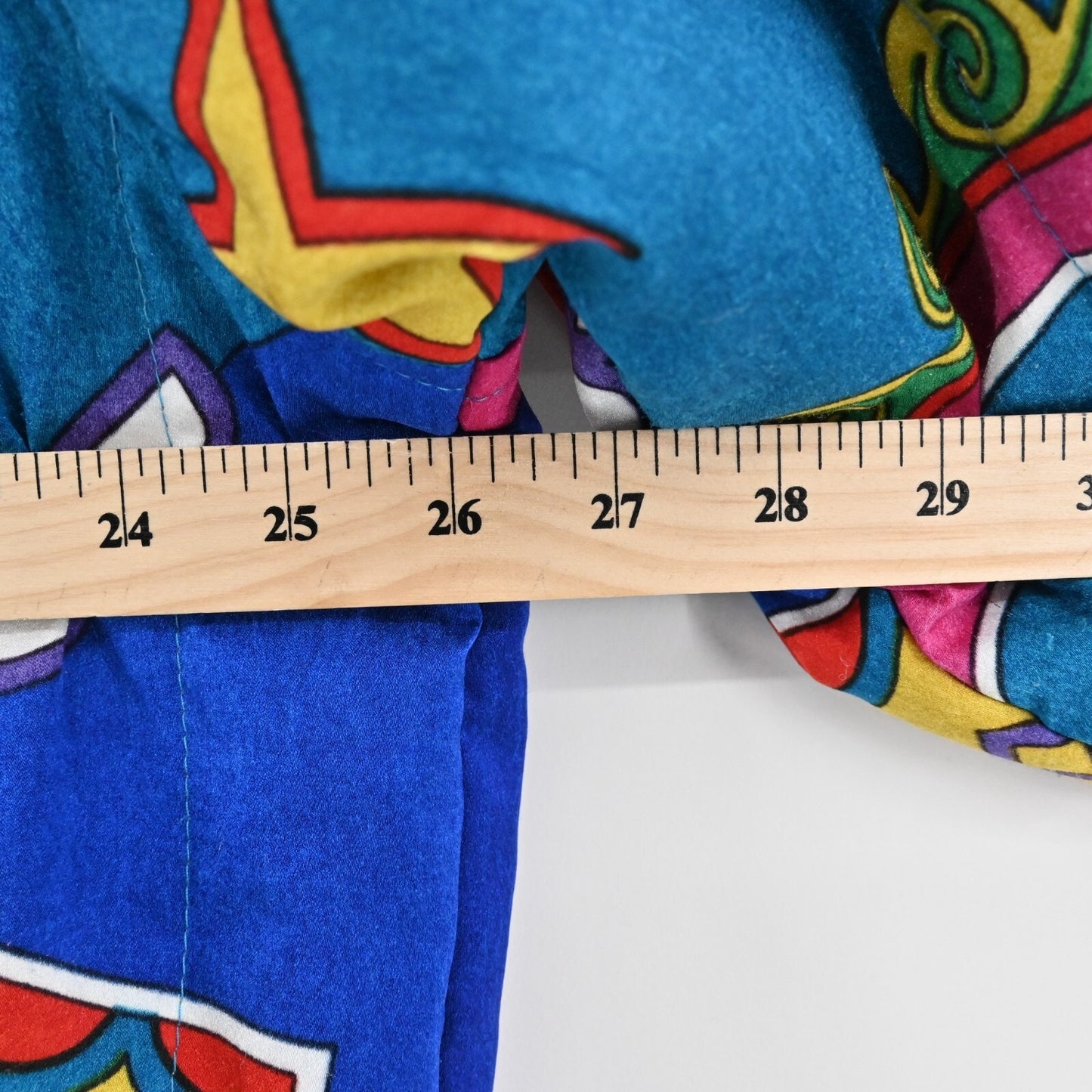 Vtg Bomber Jacket Womens Size L Dopamine Maximalist Sun Star Print Janeve Boho