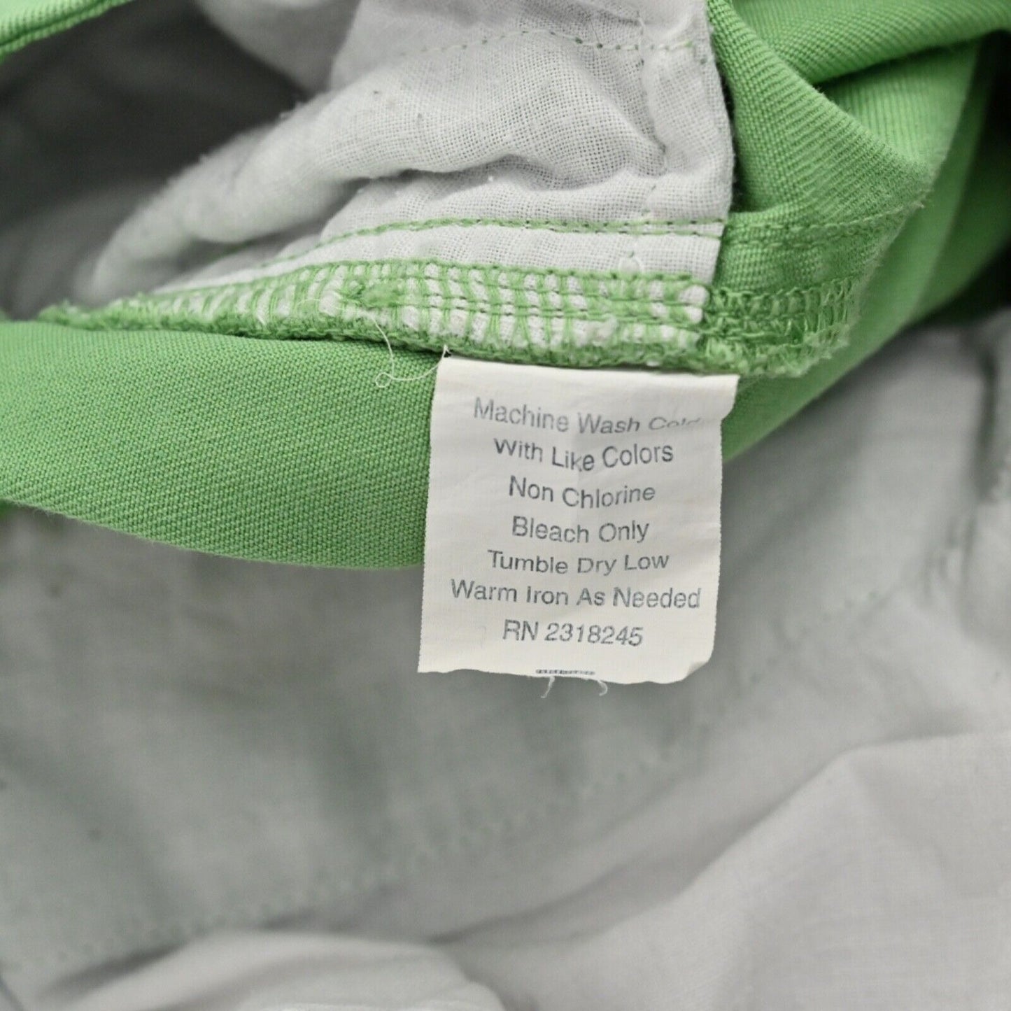 VINEYARD VINES Chino Pants Womens Size 2 Green 100% Cotton Low Rise Flare Preppy