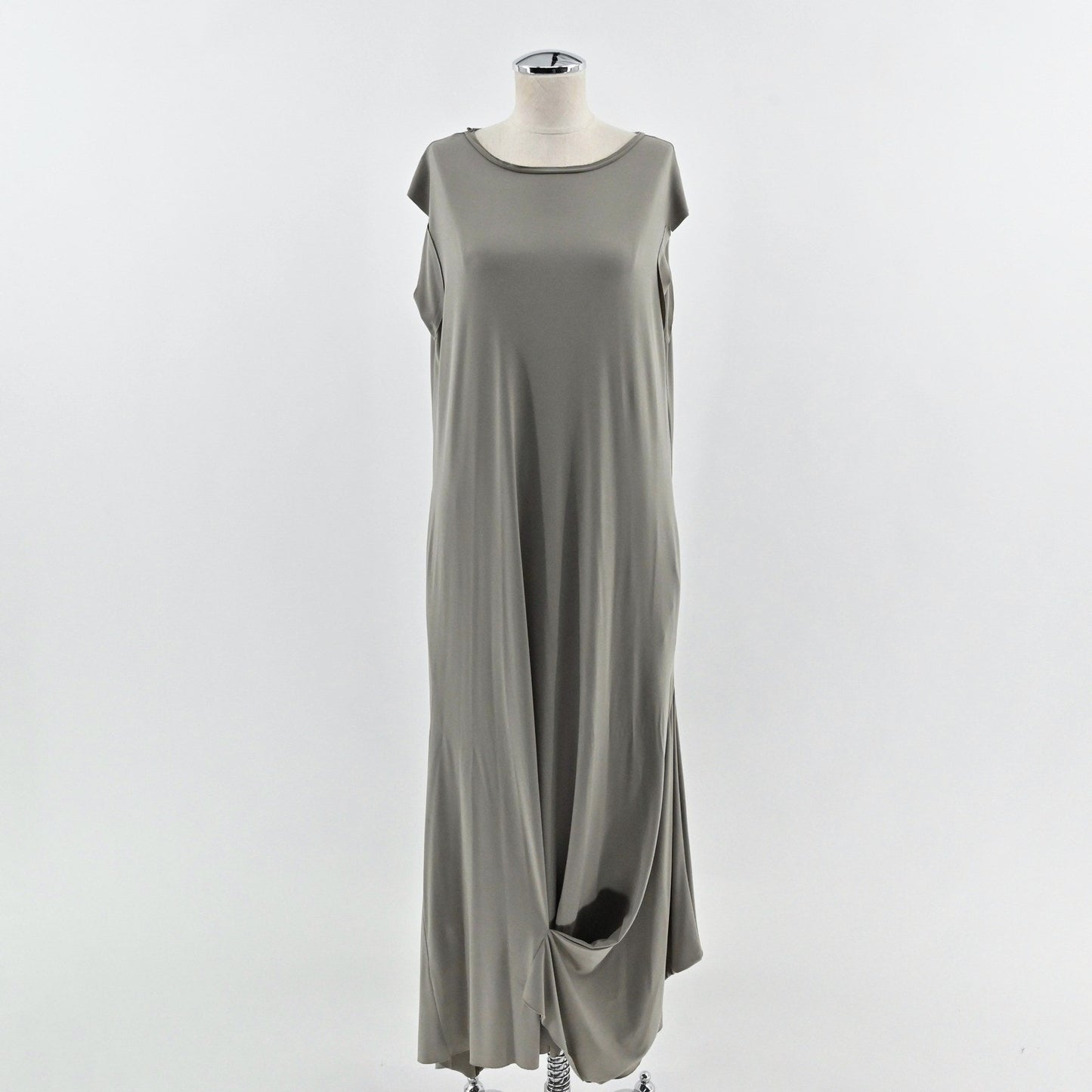 Planet Sleeveless Maxi Dress Size S/M Gray Minimalist Lagenlook Comfortable