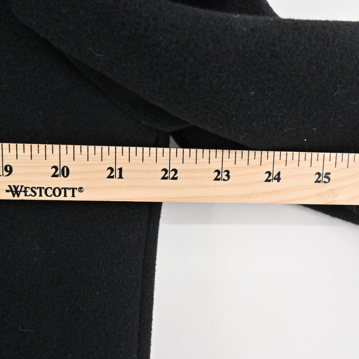 Vtg ANNE KLEIN Womens Wool Pea Coat Size XS Black Mid Double Breasted USA 90s