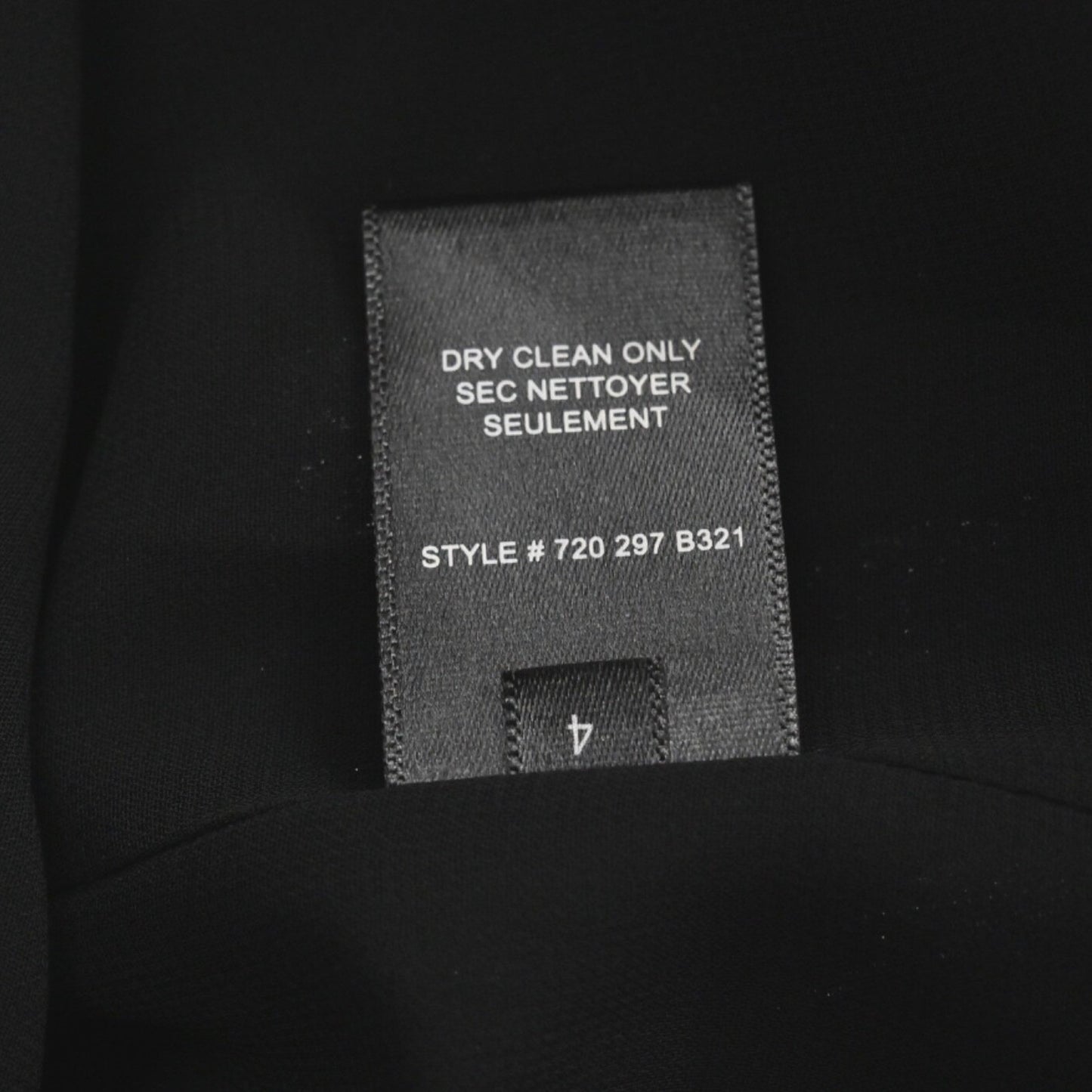 Rebecca Taylor Silk Metallic Top Womens Size 4 Black Safari Ruffle Vamp Glam