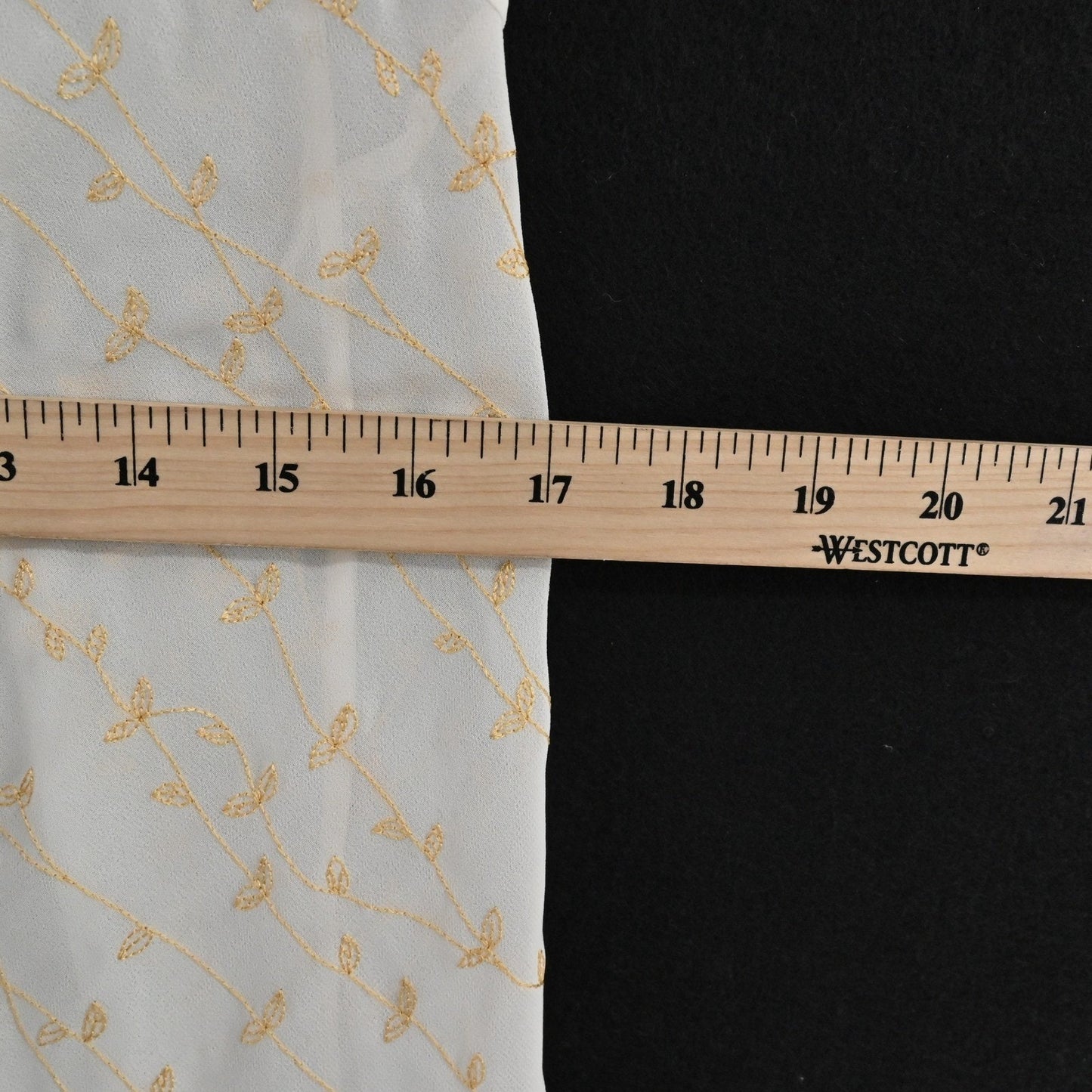 Vtg Victorias Secret Embroidered Slip Dress Size M Chemise Maxi Ethereal Floral