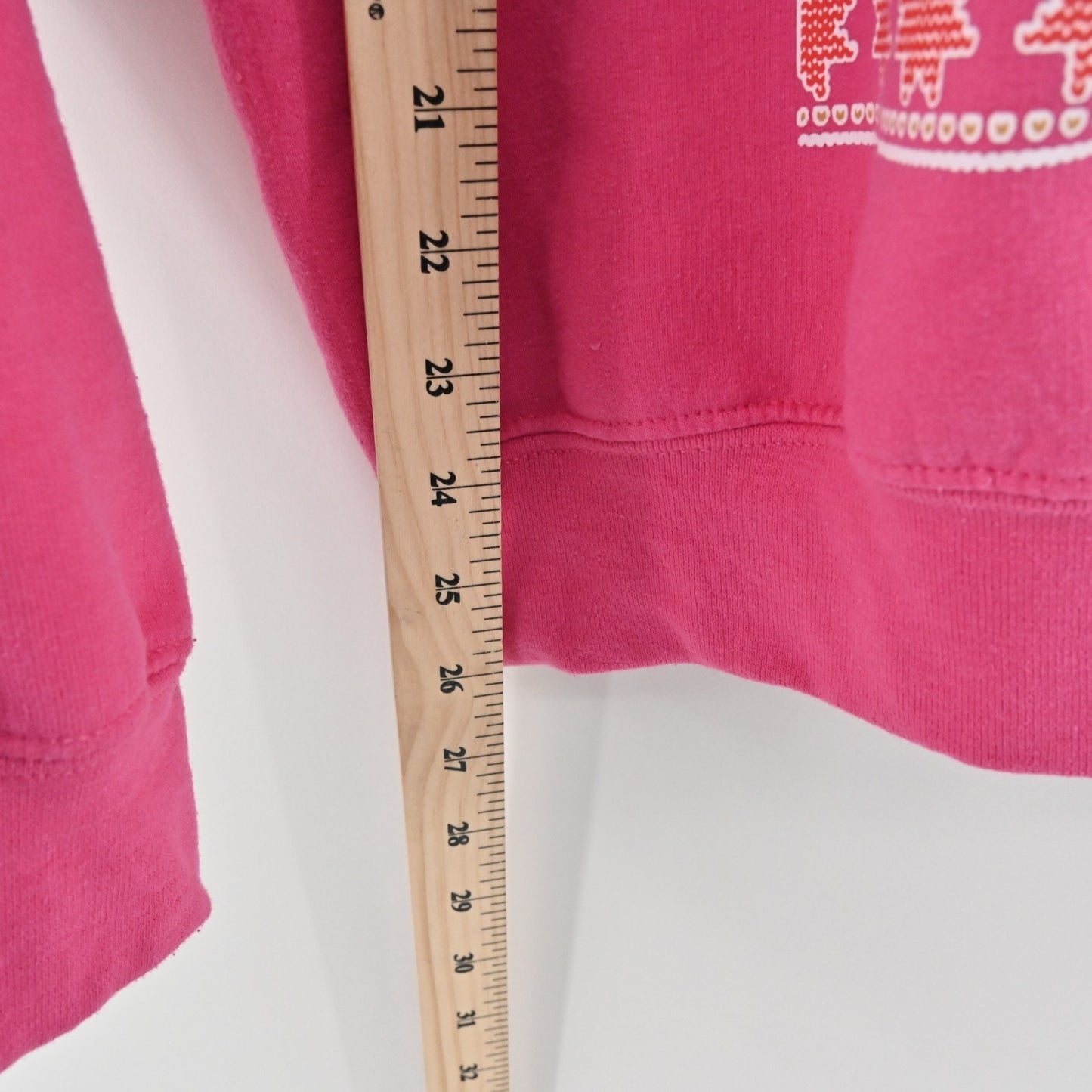 Gildan Womens Pink Merry Swift-Mas Christmas Sweatshirt Size S Swiftie Crew Neck