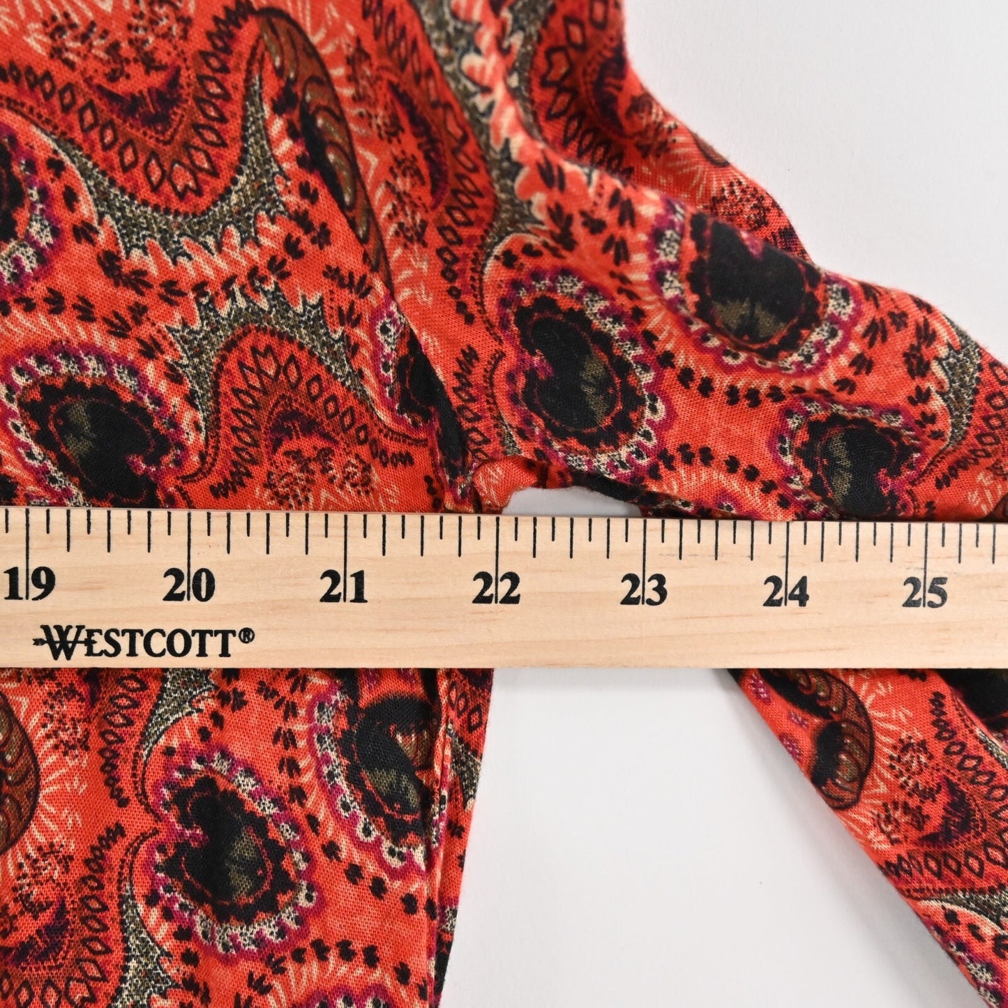 Jets Australia Dress Sz 6 Red Medallion Cover Up Tunic Shift Mini Boho Festival