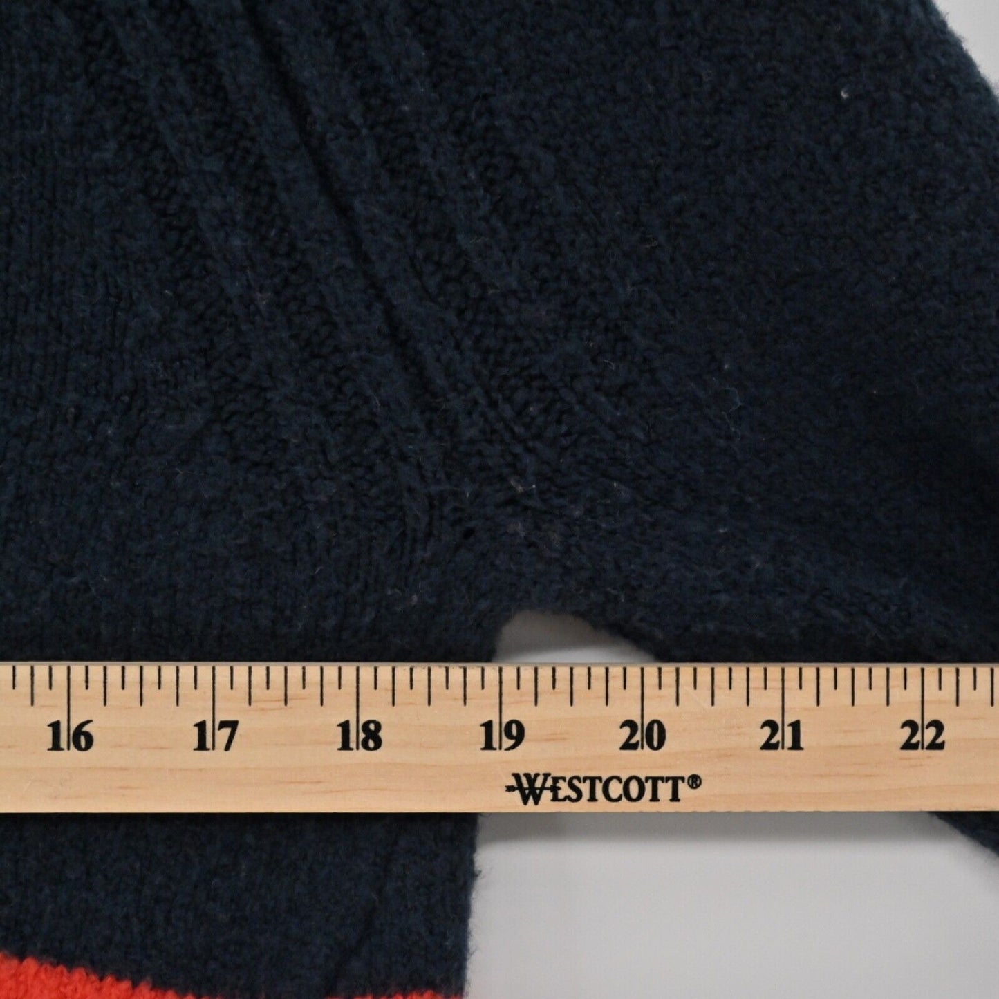 ABERCROMBIE FITCH Sweater Womens Size XS Colorblock Stripe Wool Blend Mock Neck