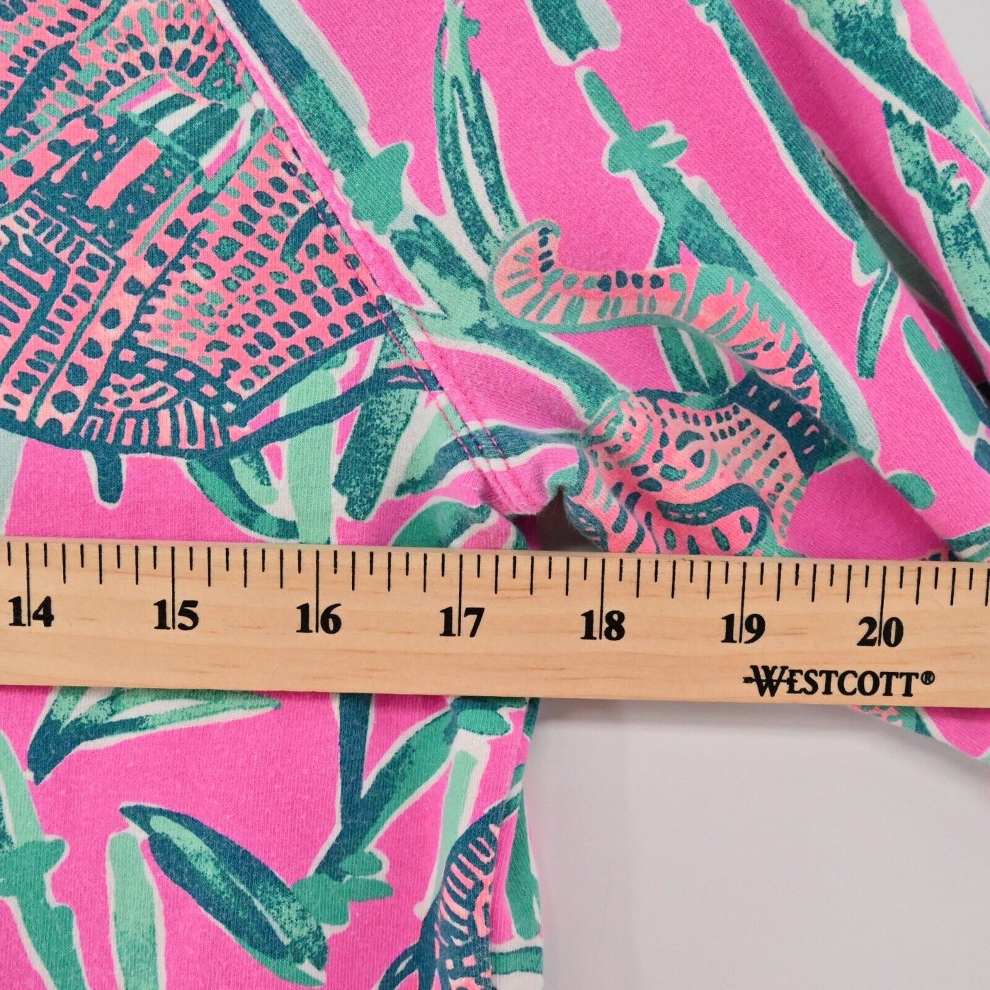 LILLY PULITZER Pullover Womens Size S Skipper Popover Quarter Zip Extra Lucky