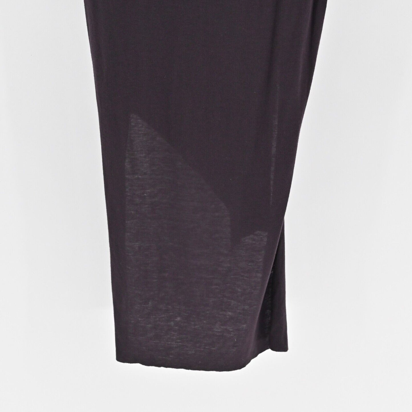 ALLSAINTS Dress Size S Purple Wool Blend Sleeveless Ruched Riviera Jersey Shift