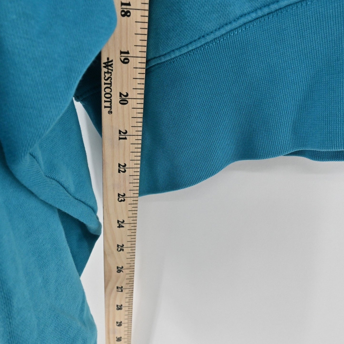 Nike Womens Phoenix Fleece Crewneck Sweatshirt Size XS Blue Cropped Athleisure