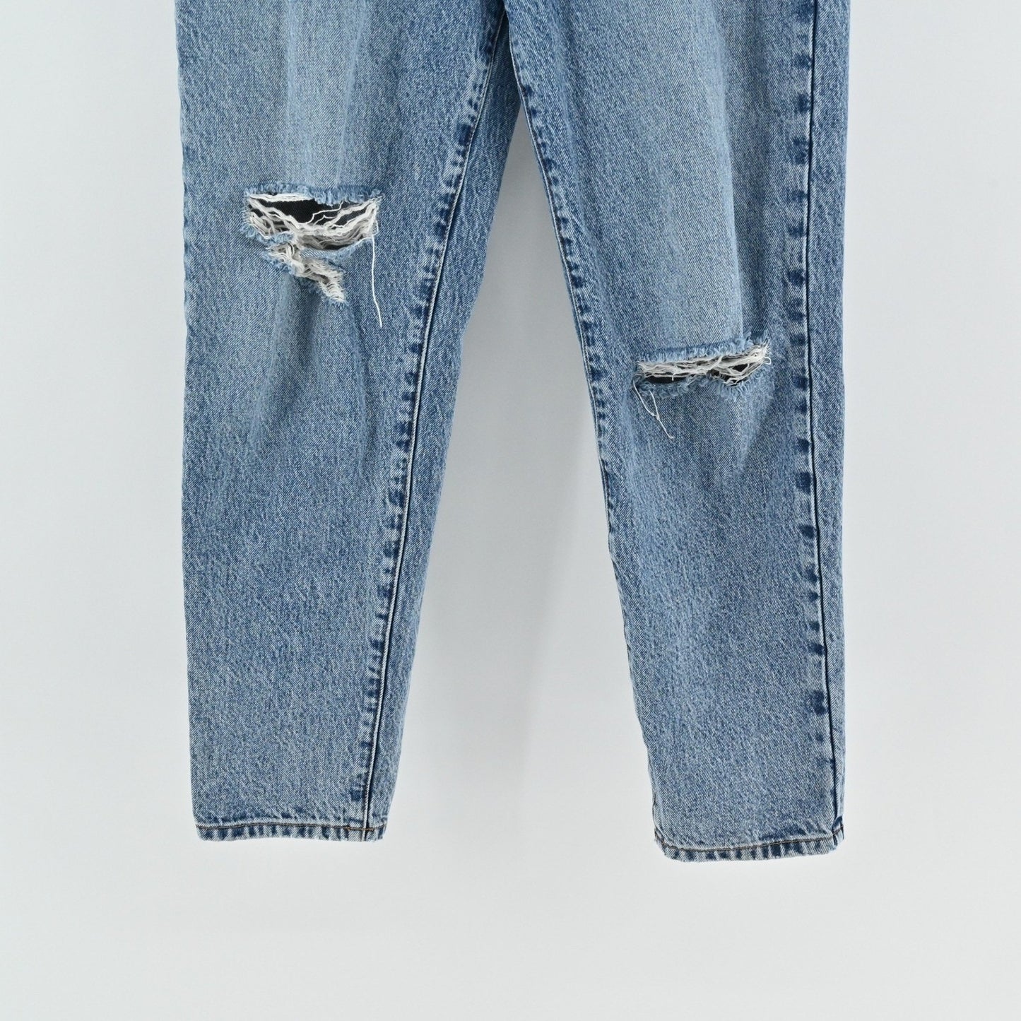 REVICE Womens Button Fly Jeans Size 29 Distressed Denim Festival High Rise Retro