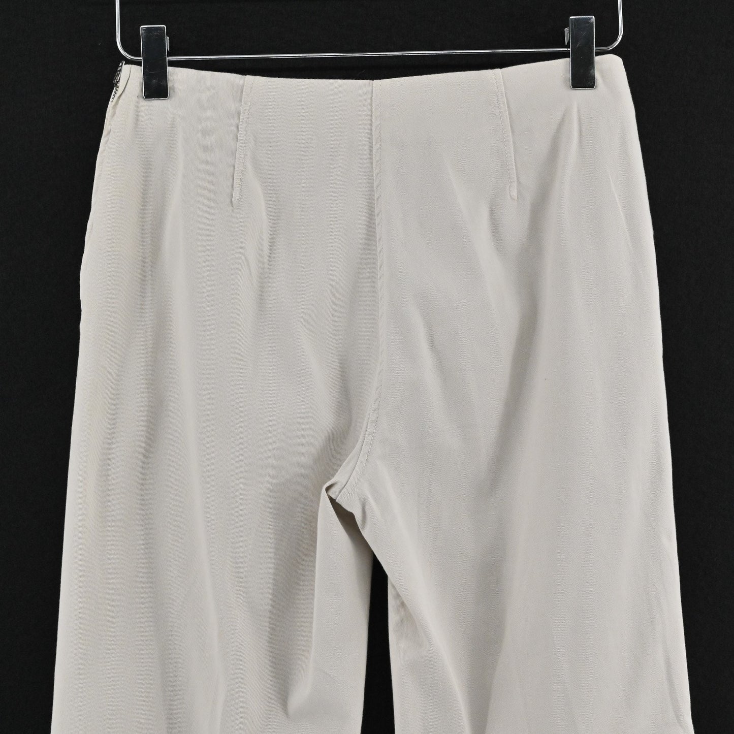 Piazza Sempione Womens Beige Pants Size 40 Tailored Minimalist Quiet Luxury Chic