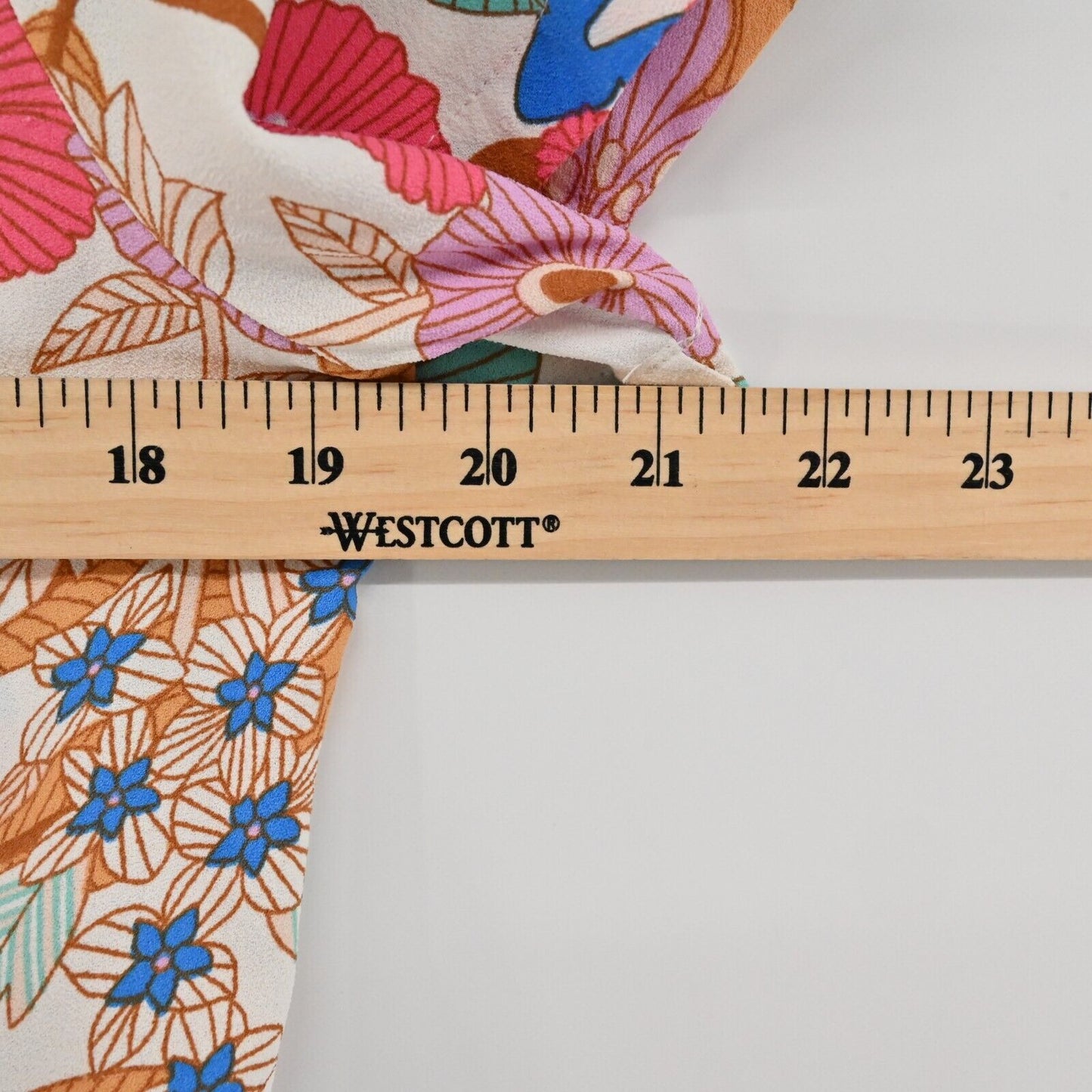 TOLANI Dress Sz XXS Multicolor Floral Print Tiered Button Front Mini Boho Retro