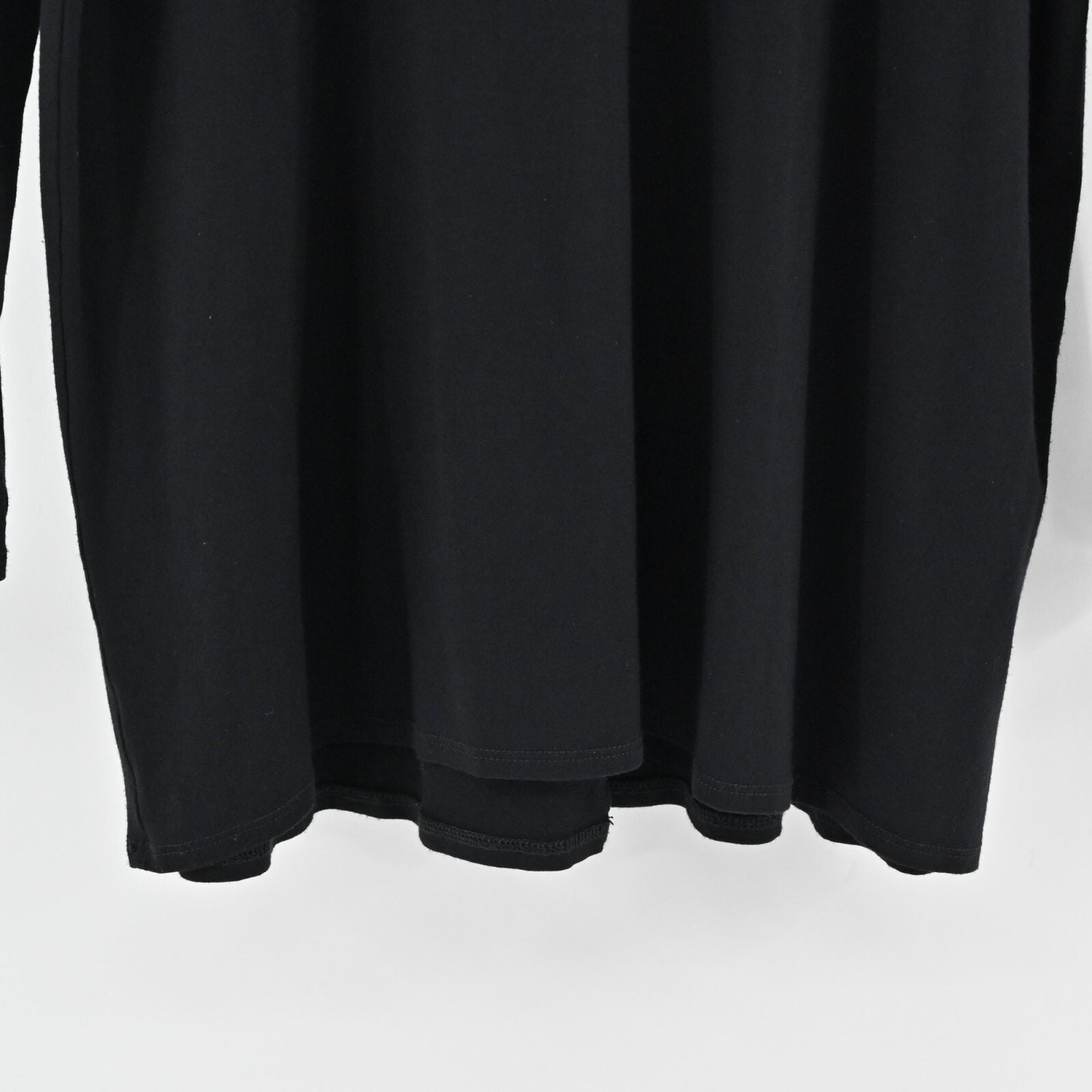 EILEEN FISHER Top Womens Size XS Black Long Sleeve Crew Neck Stretch Relaxed