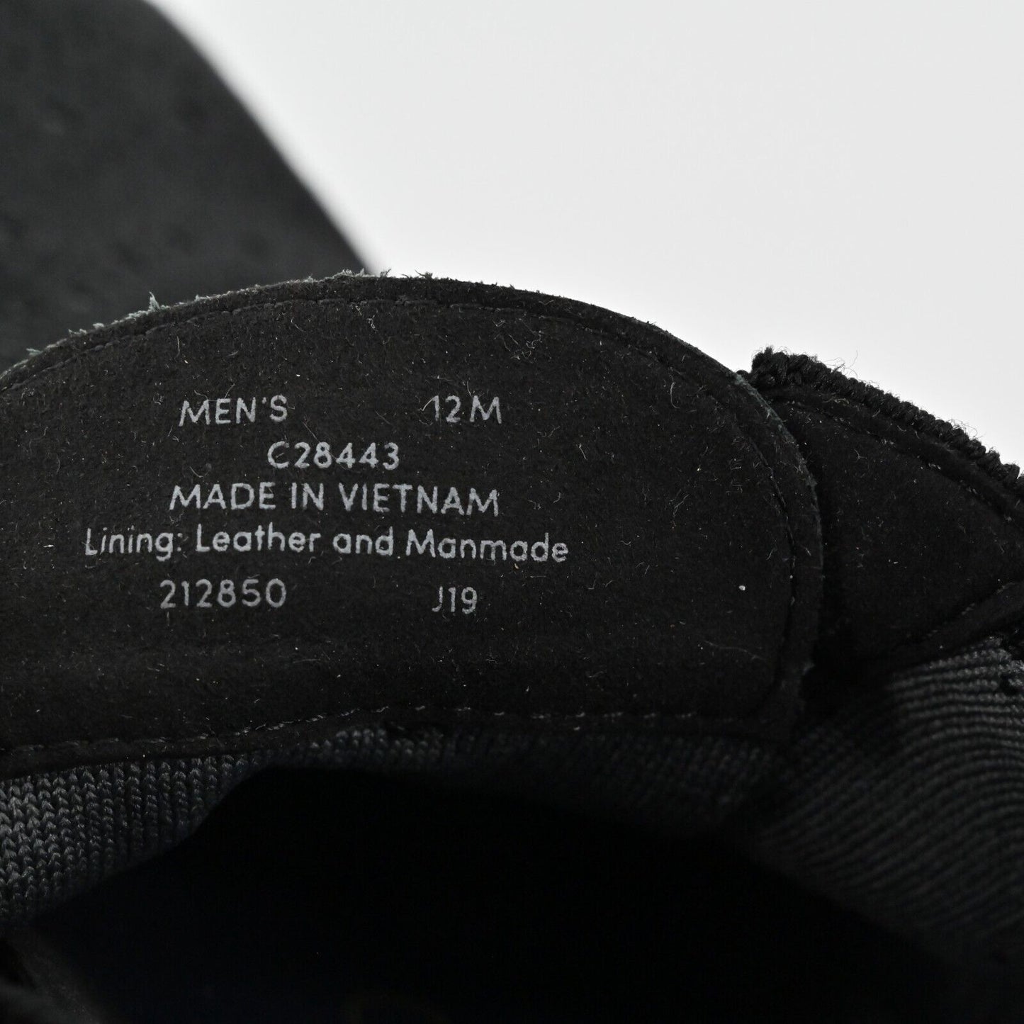 COLE HAAN Shoes Mens Size 12M ZeroGrand Black Wingtip Oxford Magnet Stitchlite