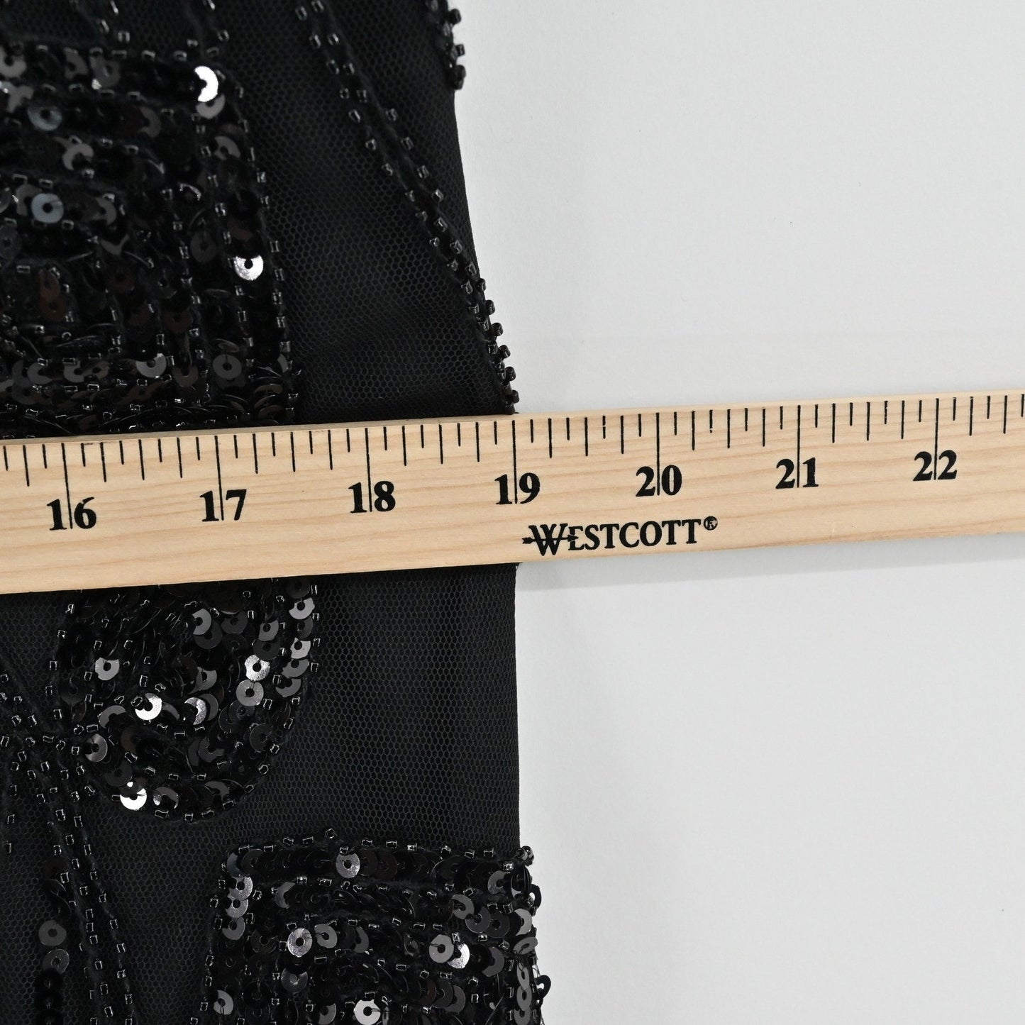 PrettyGuide Sequin Fringe Cocktail Midi Dress Size L Gatsby Glam Flapper Black