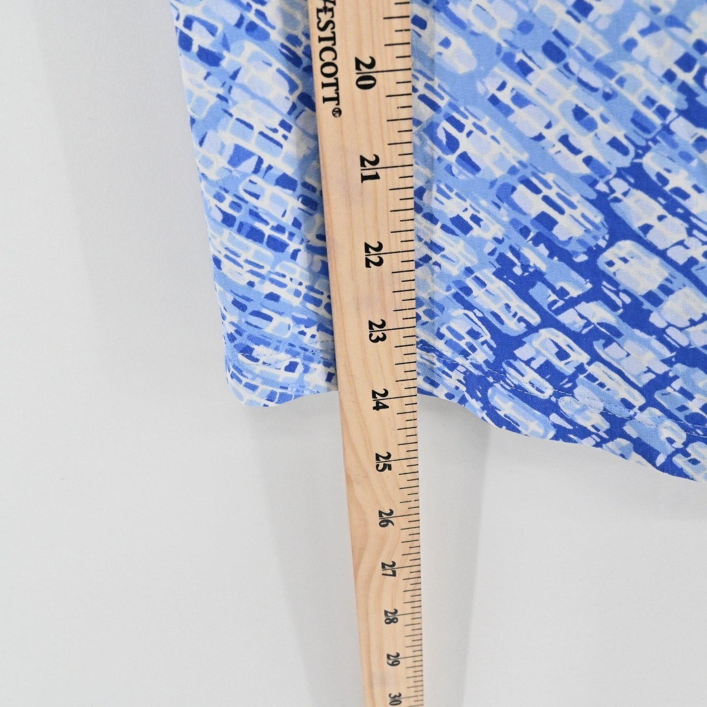 IBKUL Short Sleeve Golf Top Size XS Liz Denim Golf Tennis Pickleball COOLING