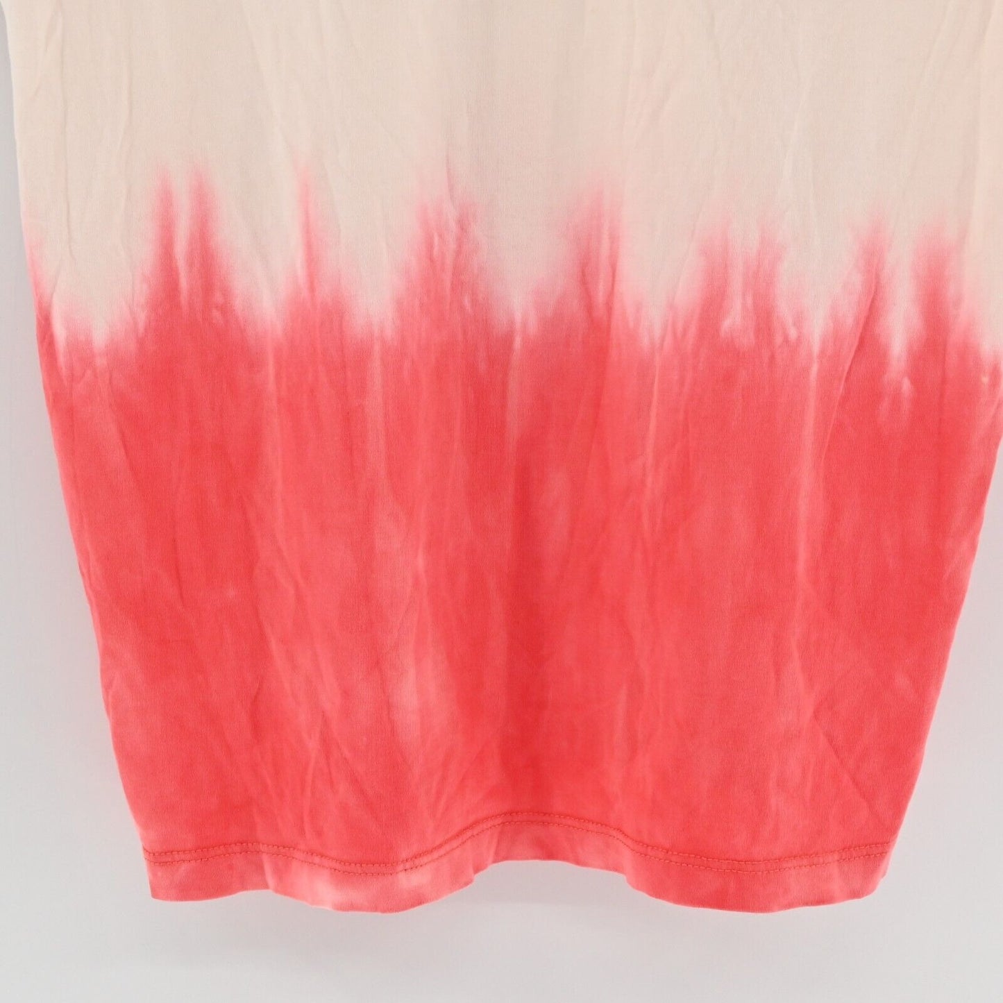 MARINE LAYER Shirt Mens Size S Satisfaction Red Tie Dye Short Sleeve Crewneck