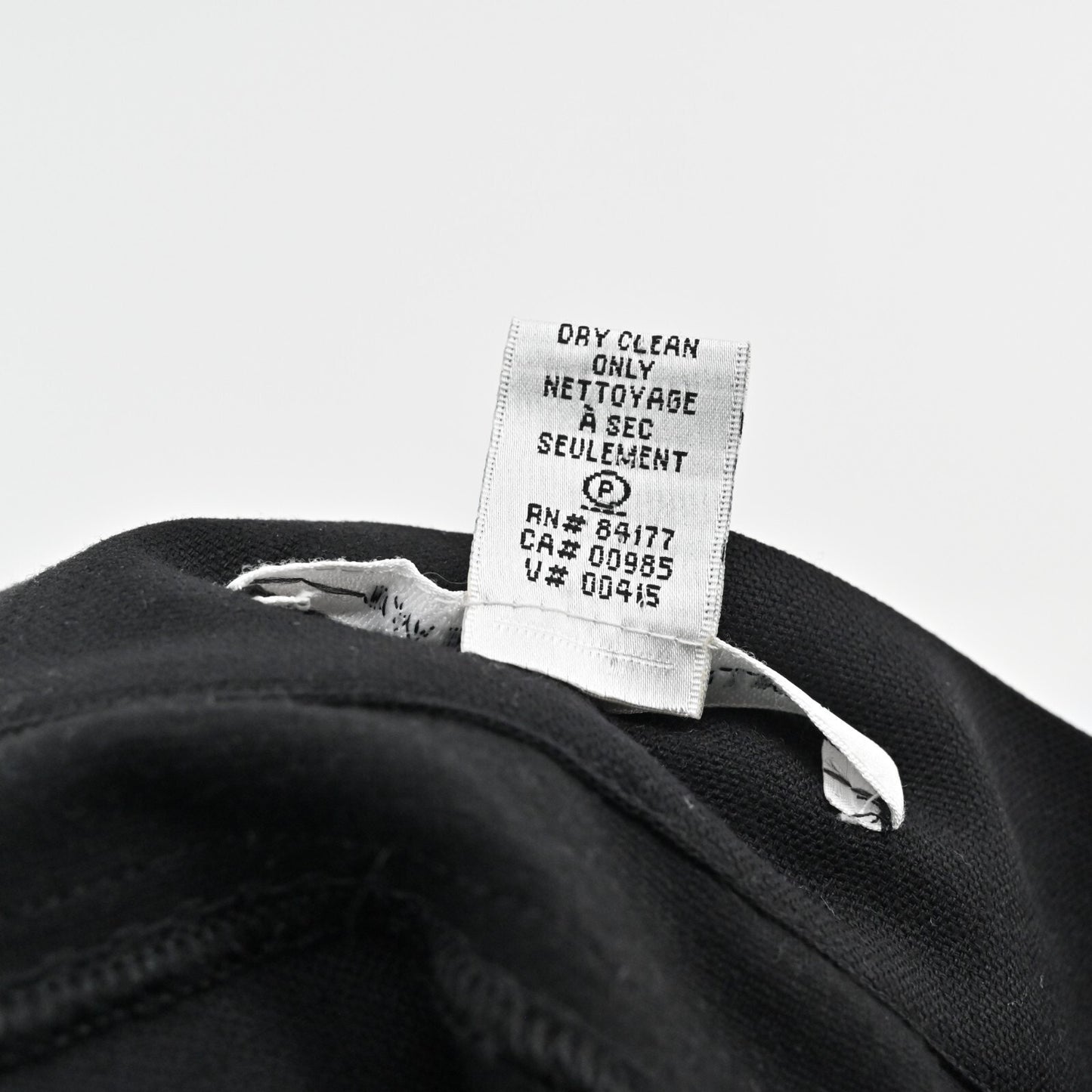 DIANE VON FURSTENBERG Skirt Sz 4 Black Combo Wool Blend Straight Pencil Classic