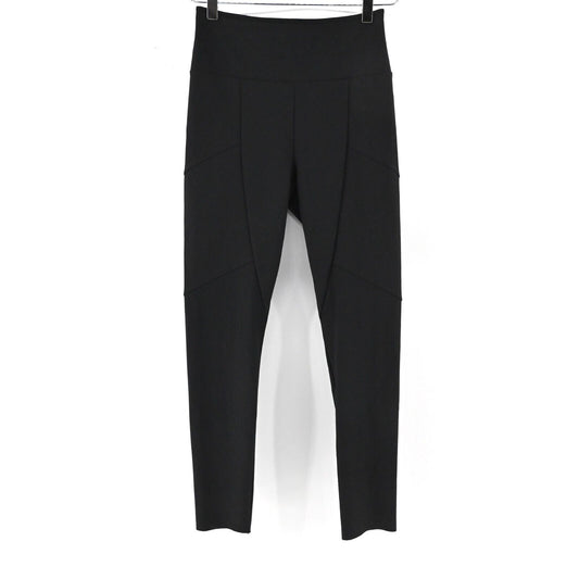 ATHLETA Leggings Womens Size 0 Stellar City Tight Black Mid Rise Gym Athleisure