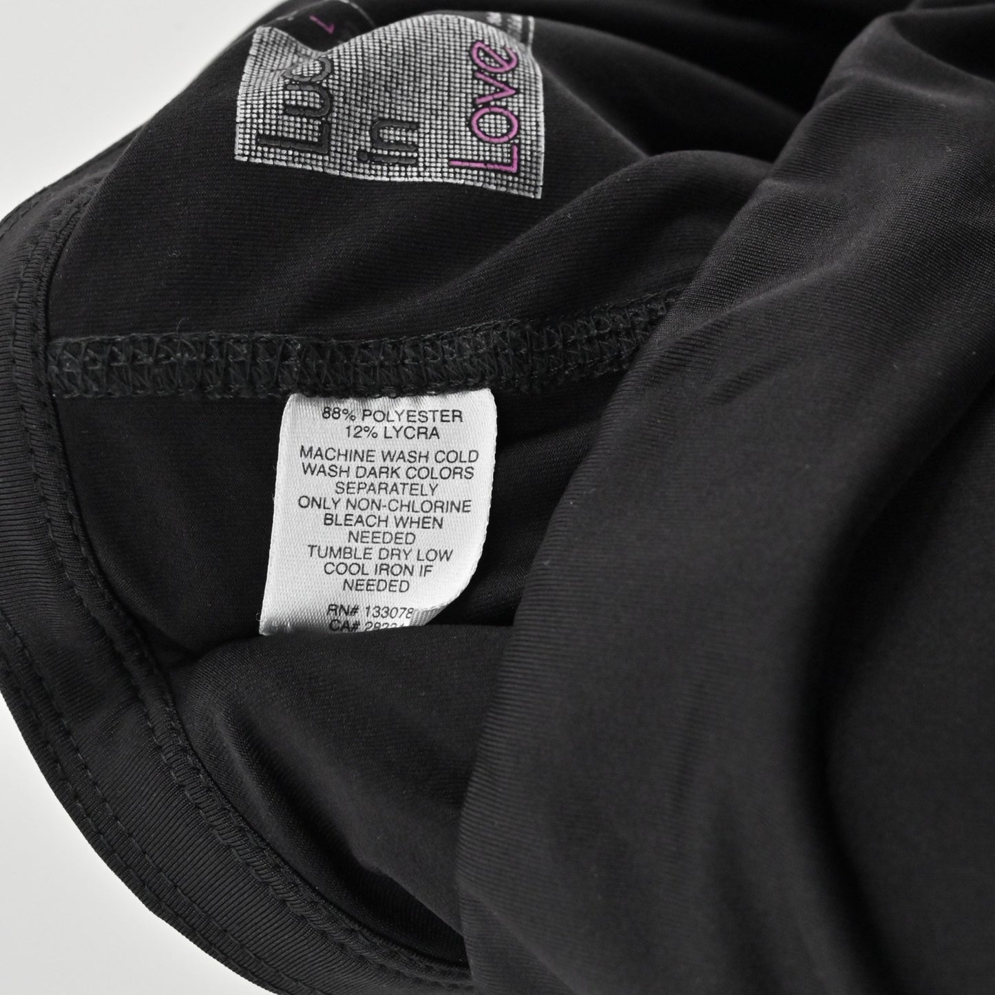 Lucky in Love Scallop Short Golf Skort Size L Black Tennis Athletic Pickle Ball