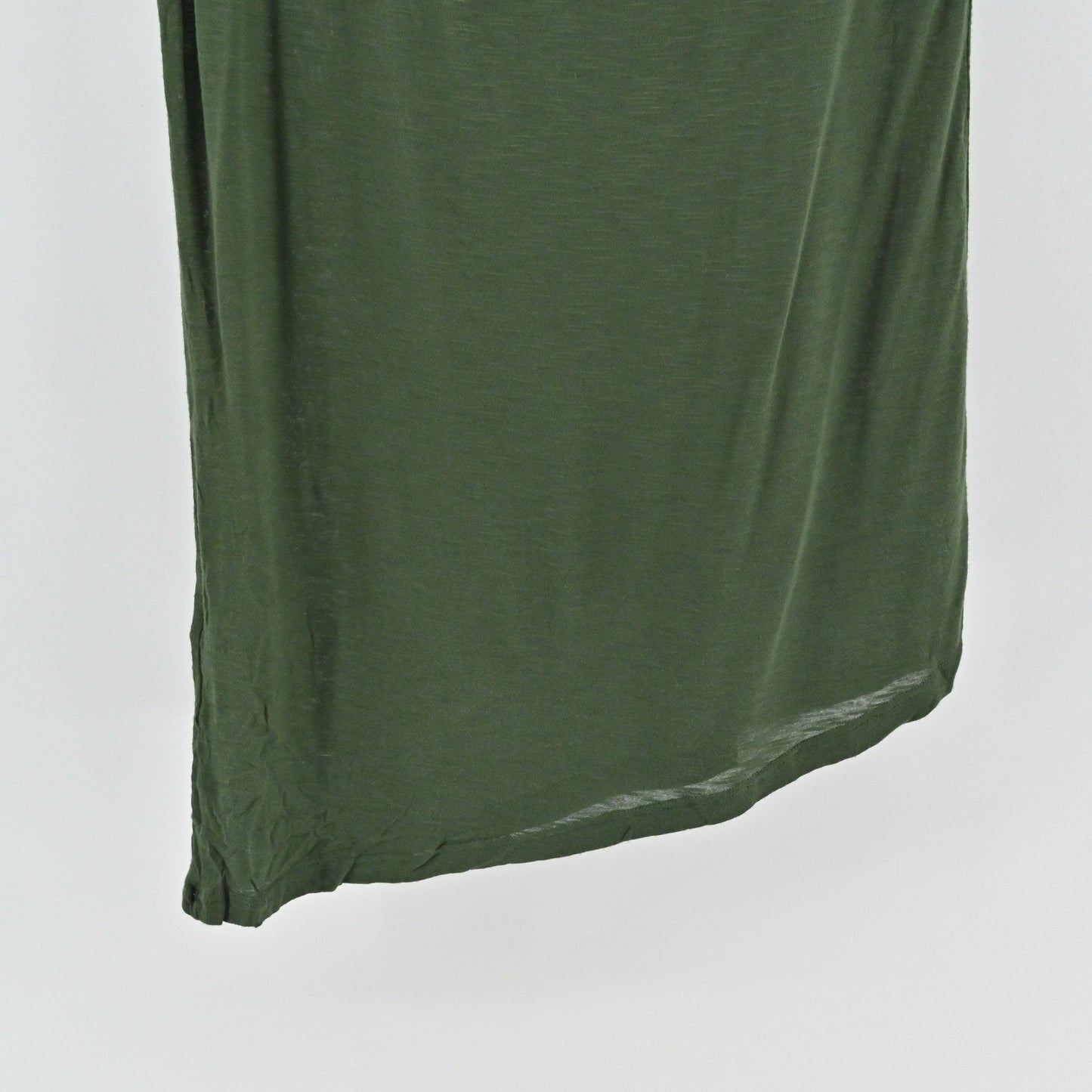 Ed Hardy Rhinestone Embellished Dress Size M Olive Green Y2k Edgy Grunge Indie