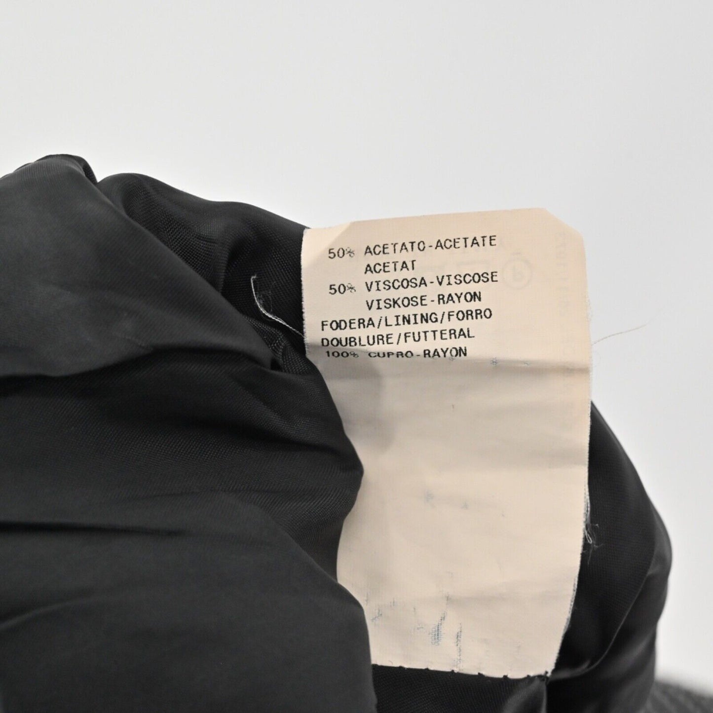 Vtg EMPORIO ARMANI Blazer Womens Size 6 Black Polka Dot 3/4 Sleeve Career 80s