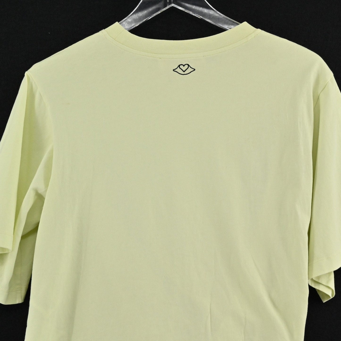 See By Chloe Womens Knot Front Top Size L Young Green Cotton Modern Effortless