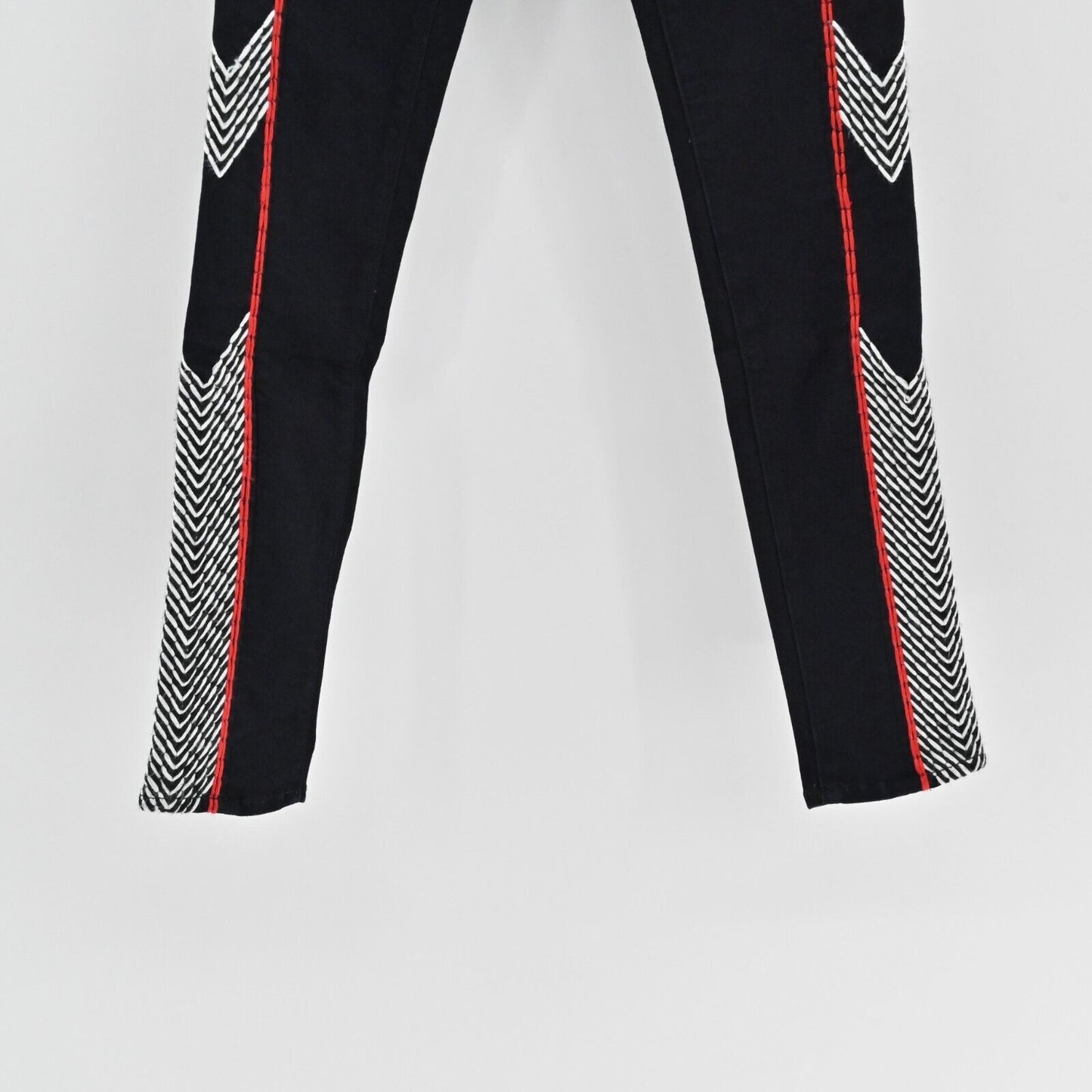 RAG BONE Jeans Womens Size 25 Raja Midnight Embroidered Skinny Ankle Stretch