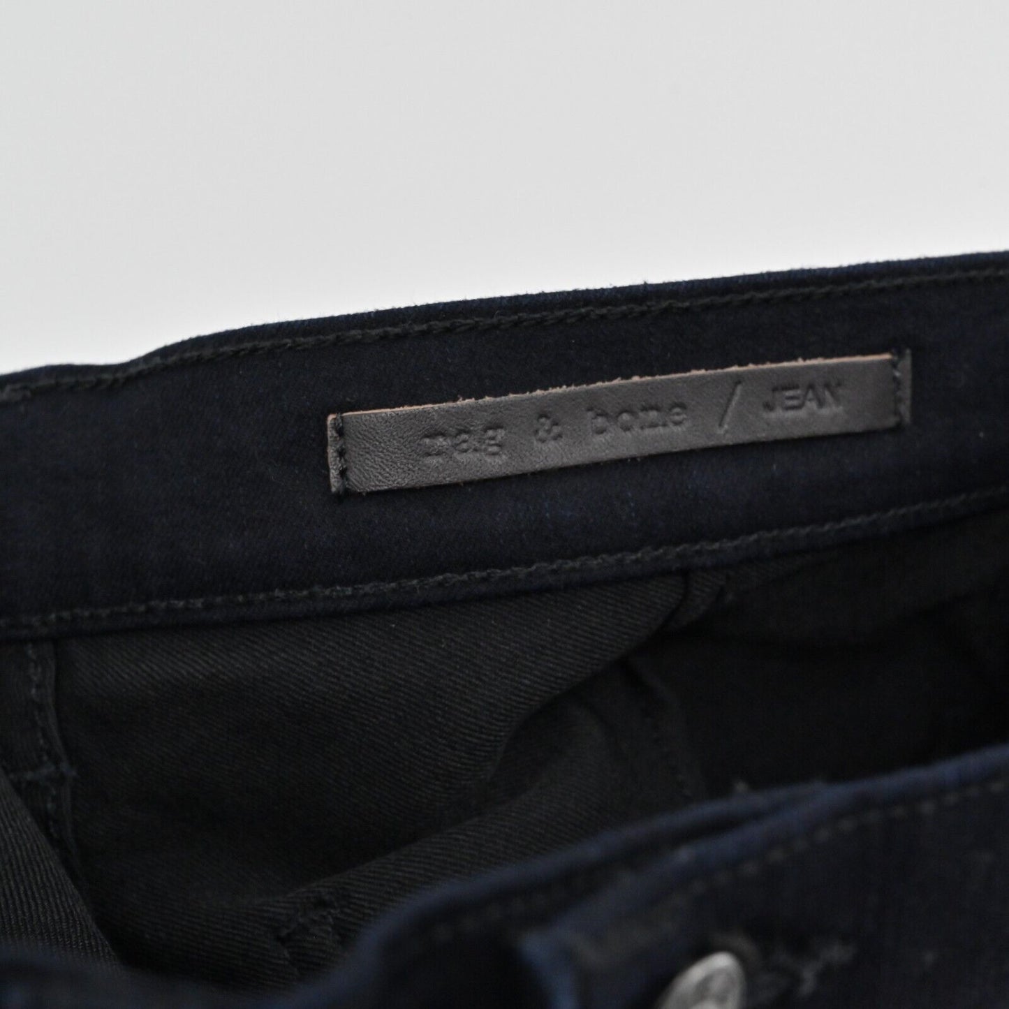 RAG BONE Jeans Womens Size 25 Raja Midnight Embroidered Skinny Ankle Stretch
