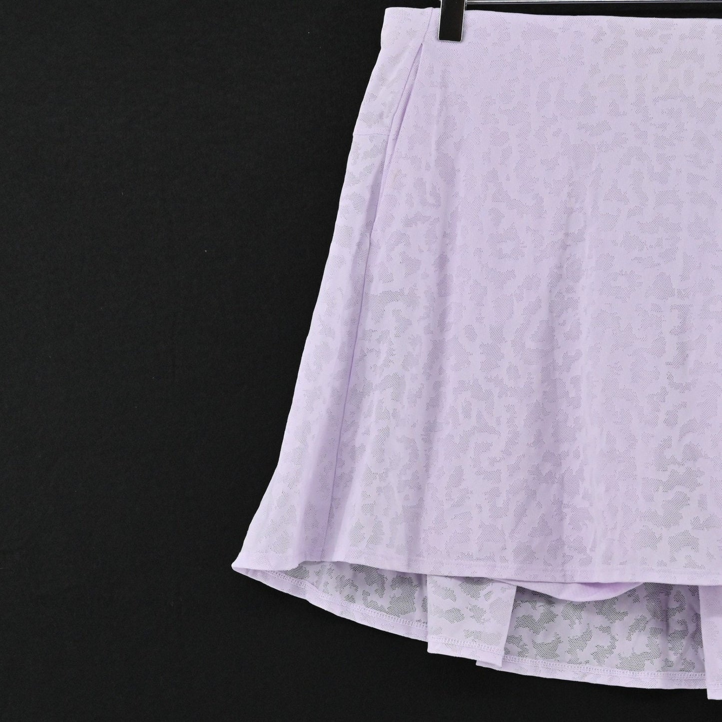 Nike Breathe Fairway Golf Skort Size L Lavender Animal Print Tennis Athletic