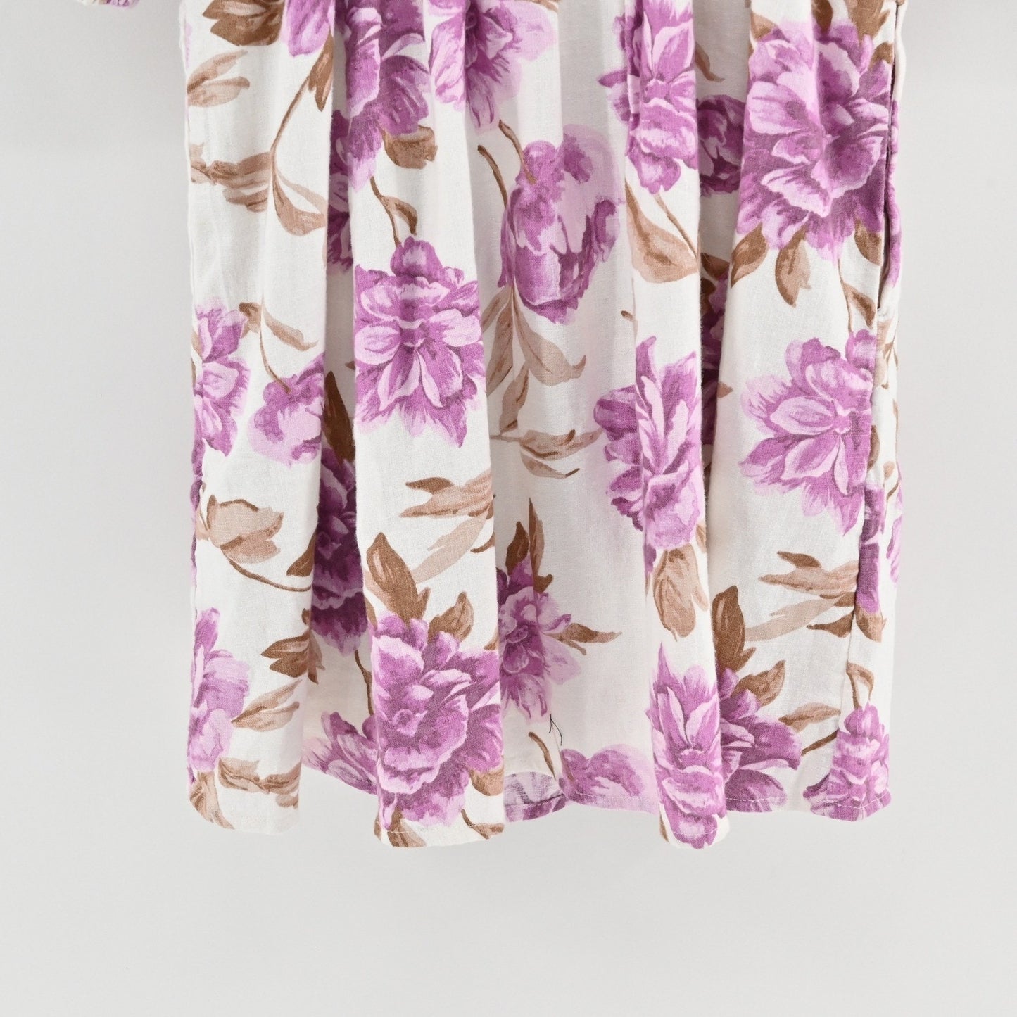 Abercrombie Fitch Emerson Floral Dress Size S Puff Sleeve Square Neck Romantic