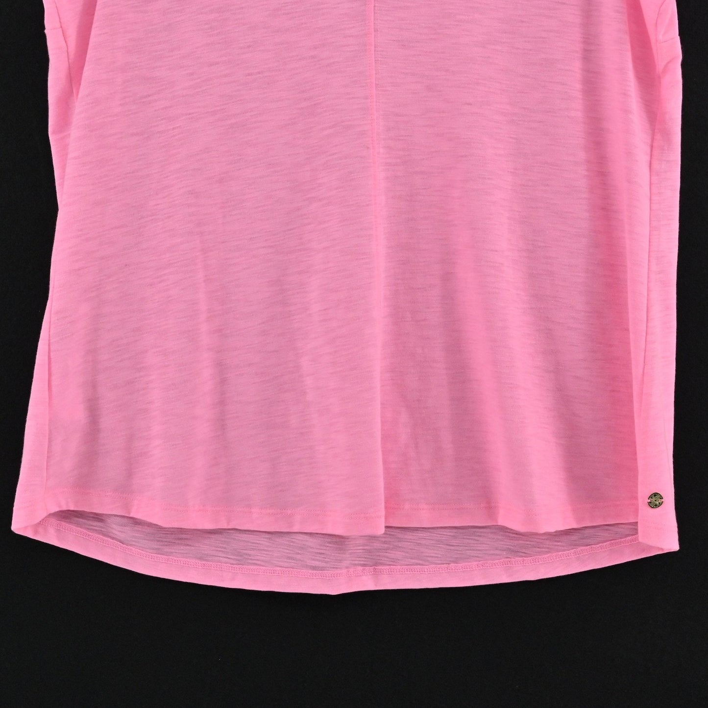 Lilly Pulitzer Womens Gigi Ruffle Top Size XL Pink Shandy Sleeveless Tank Casual