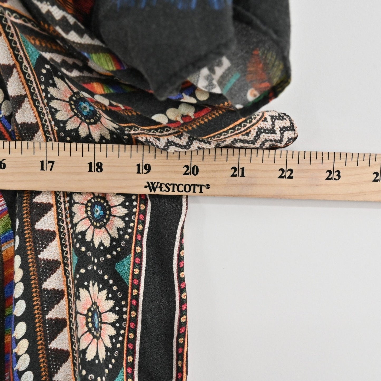 Anthropologie Farm Rio Nicolasa Blouse Size L Flutter Sleeve Boho Butterfly Top