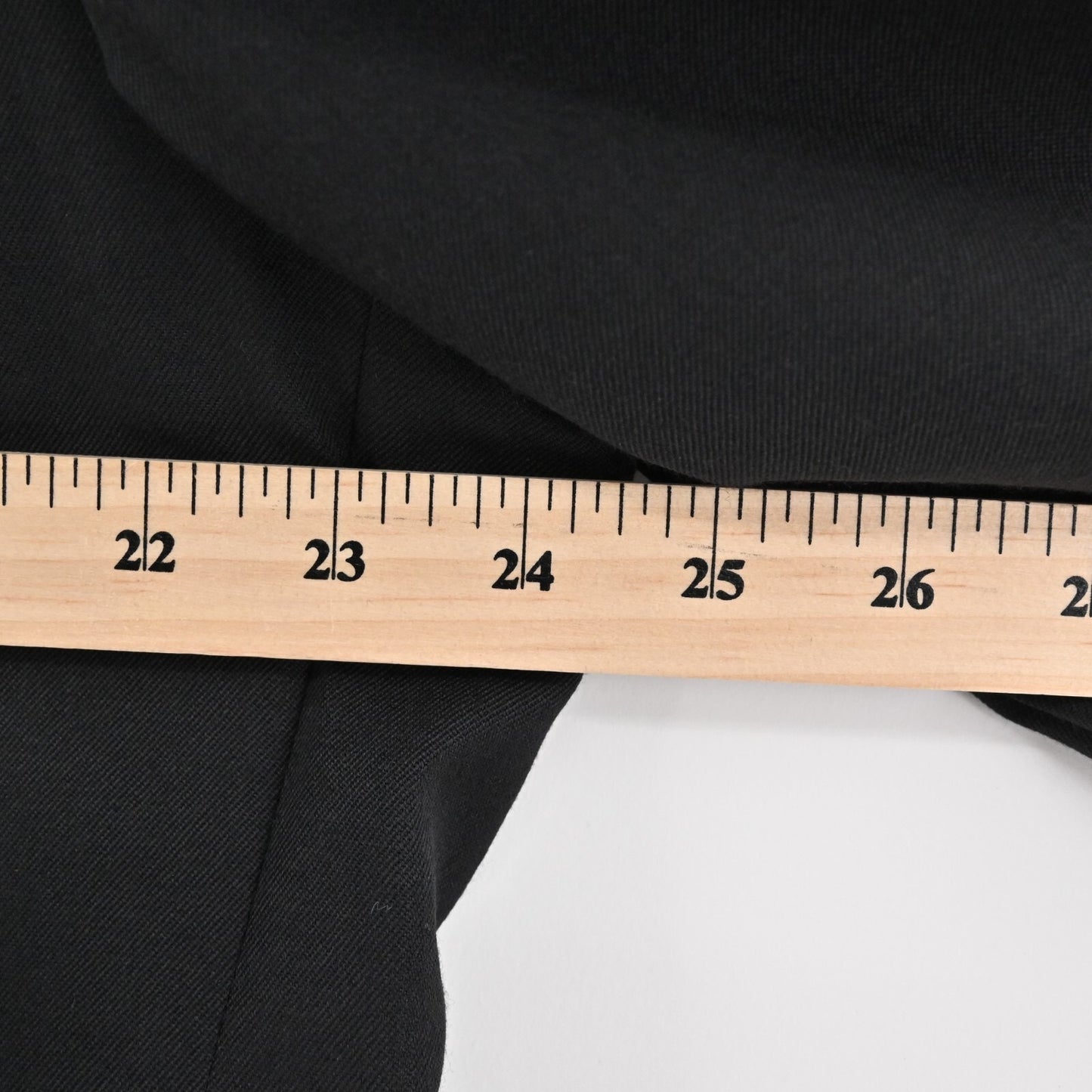 JEAN PAUL GERMAIN Mens Wool Blazer Size 42R Black Classic Single Breasted Jacket