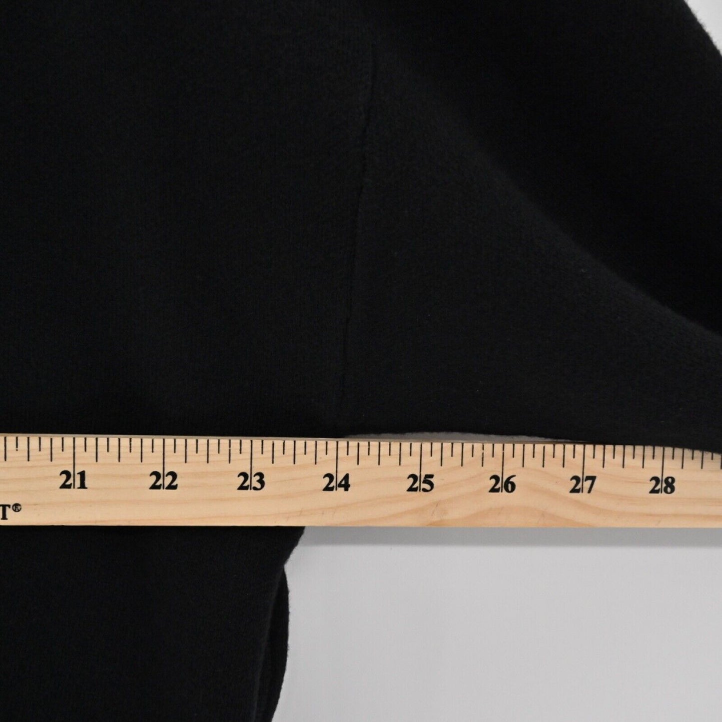 ZARA Cardigan Womens Sz M Black Exaggerated Collar Button Minimalist Retro Chic