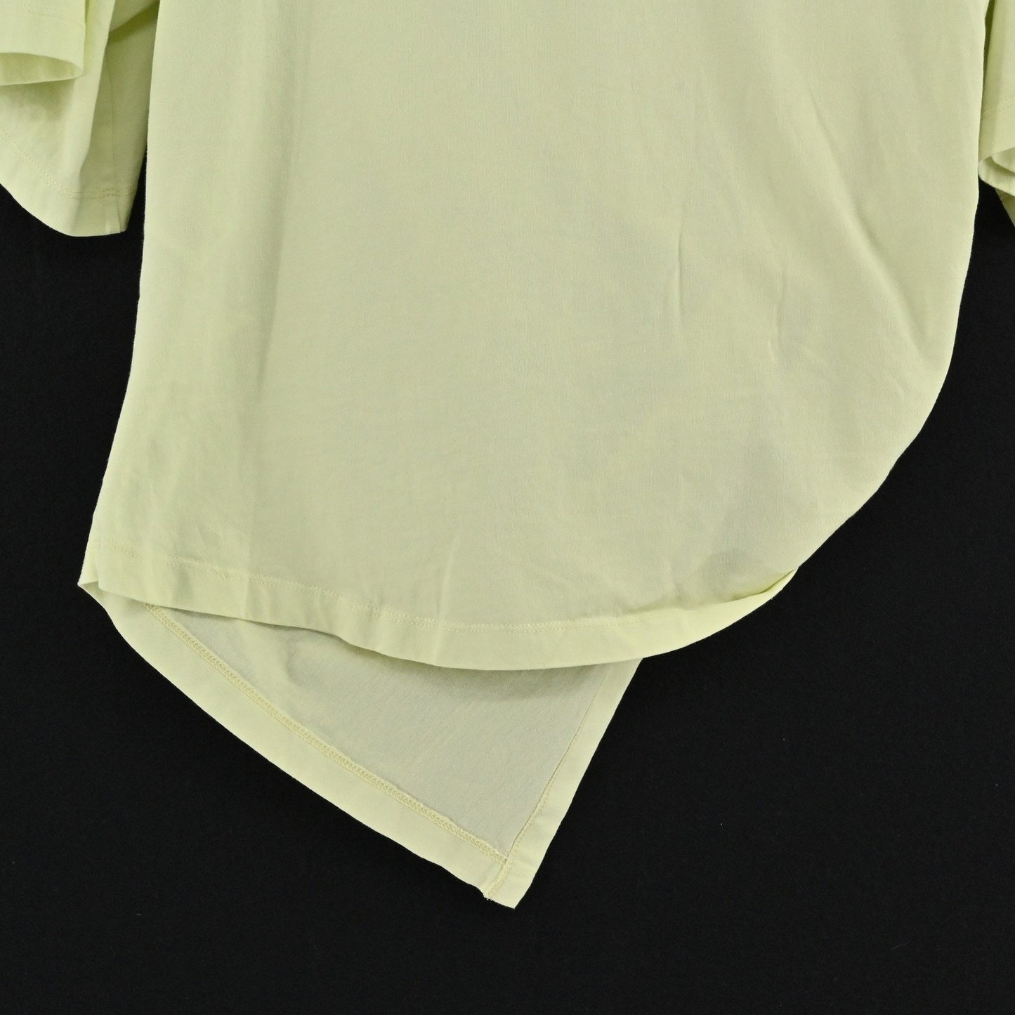 See By Chloe Womens Knot Front Top Size L Young Green Cotton Modern Effortless