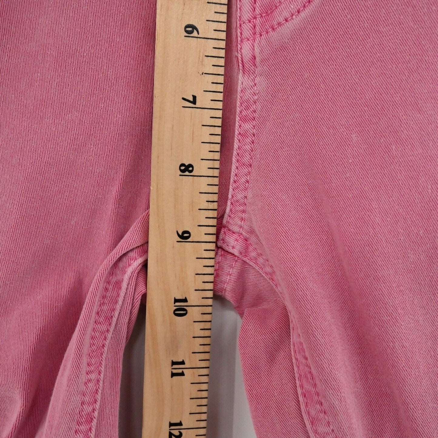 HUDSON Jeans Womens Sz 24 Pink Dax Cropped Boyfriend Stretch Mid Rise Retro USA