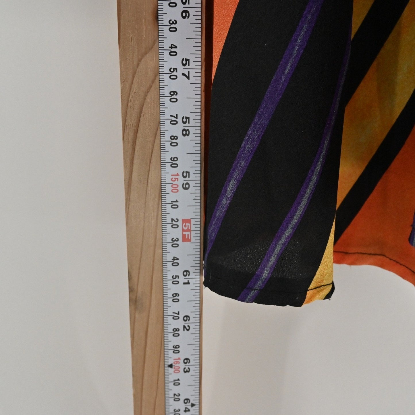 Luxxel Maxi Dress Dress L Multicolor Striped Sleeveless V Neck Twist Front Boho