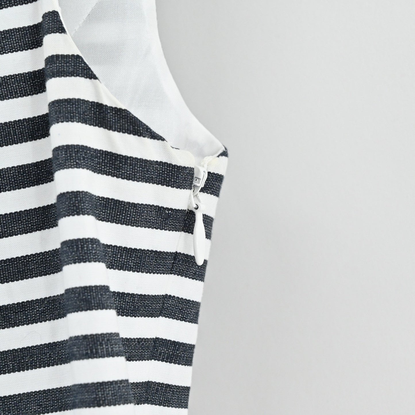 Kate Spade Striped Ruffle Dress Size 2 Nautical Sleeveless Breezy Preppy Cotton