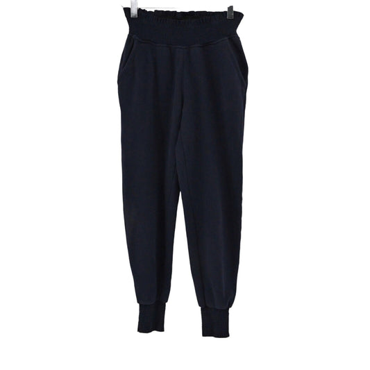 JOIE Pants Womens Size XS Dark Navy Smocked Jogger Pima Cotton Casual Comfort