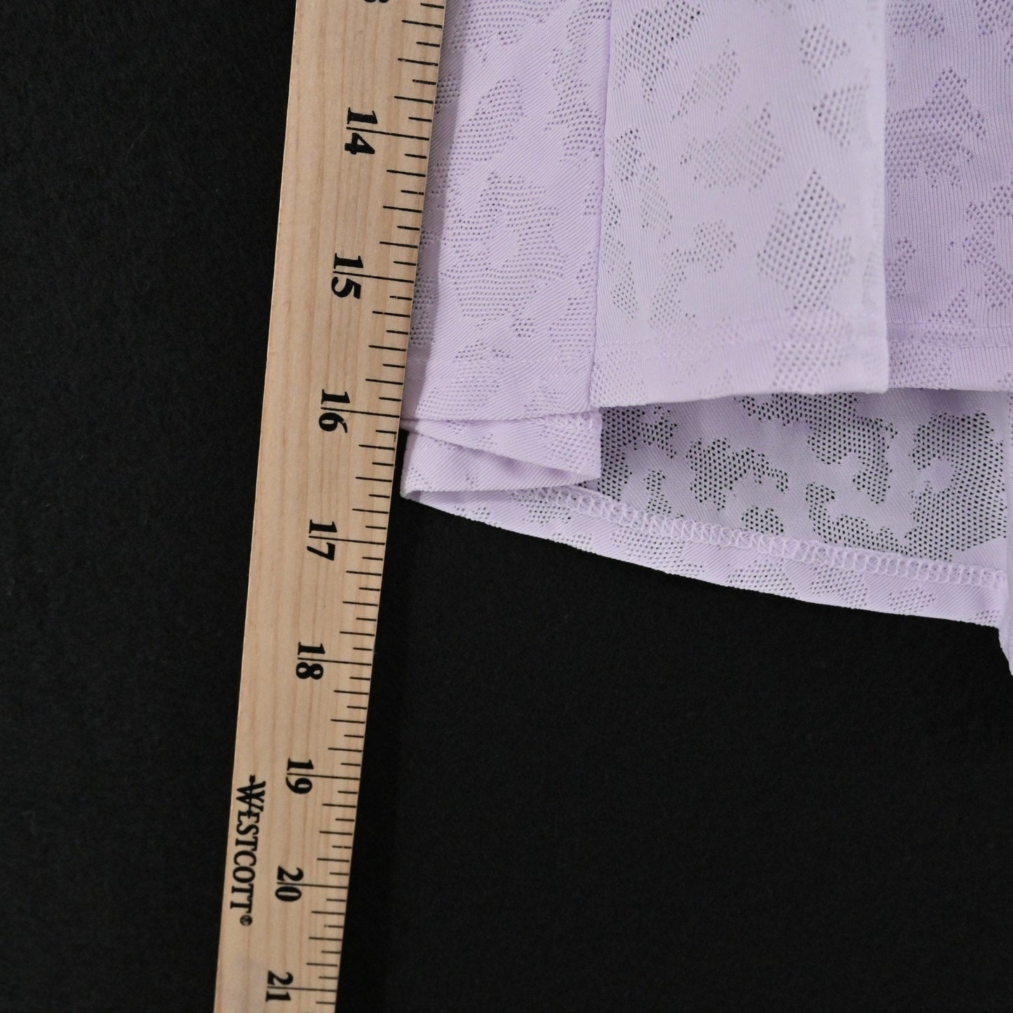 Nike Breathe Fairway Golf Skort Size L Lavender Animal Print Tennis Athletic