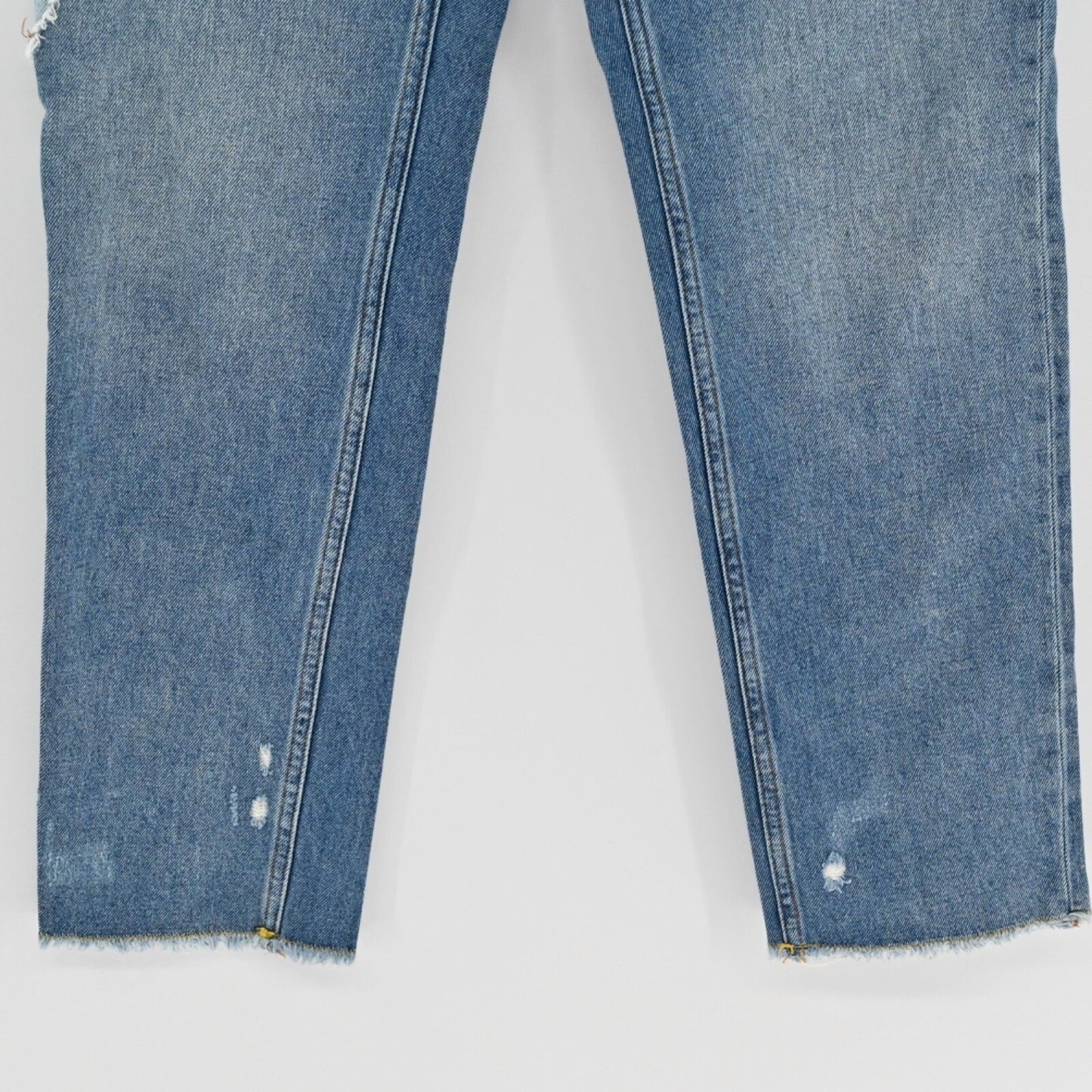 ANTHROPOLOGIE Pilcro Letterpress Womens Tilde Jeans Sz 28 High Rise Boho Patch