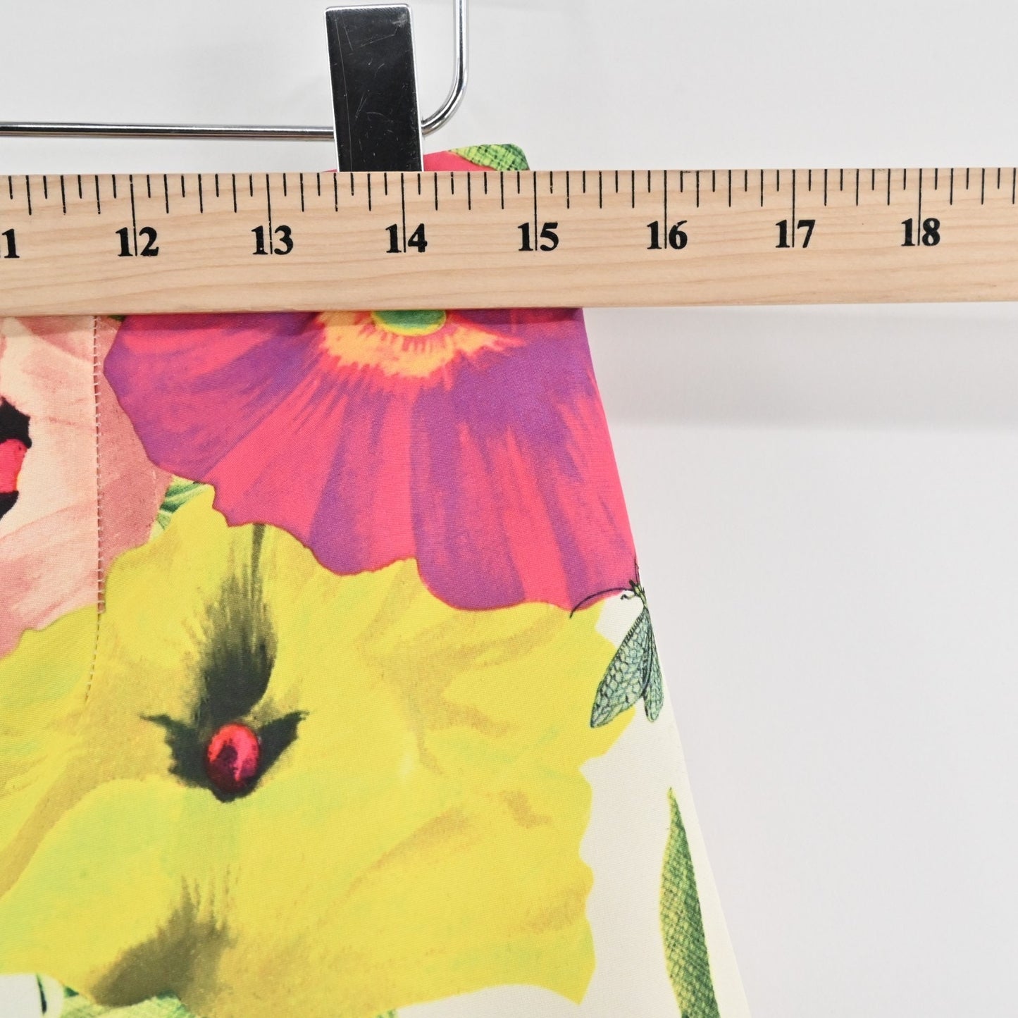 Ted Baker Floral Mini ALine Skirt Size S Flower at High Tea Print Casual Chic