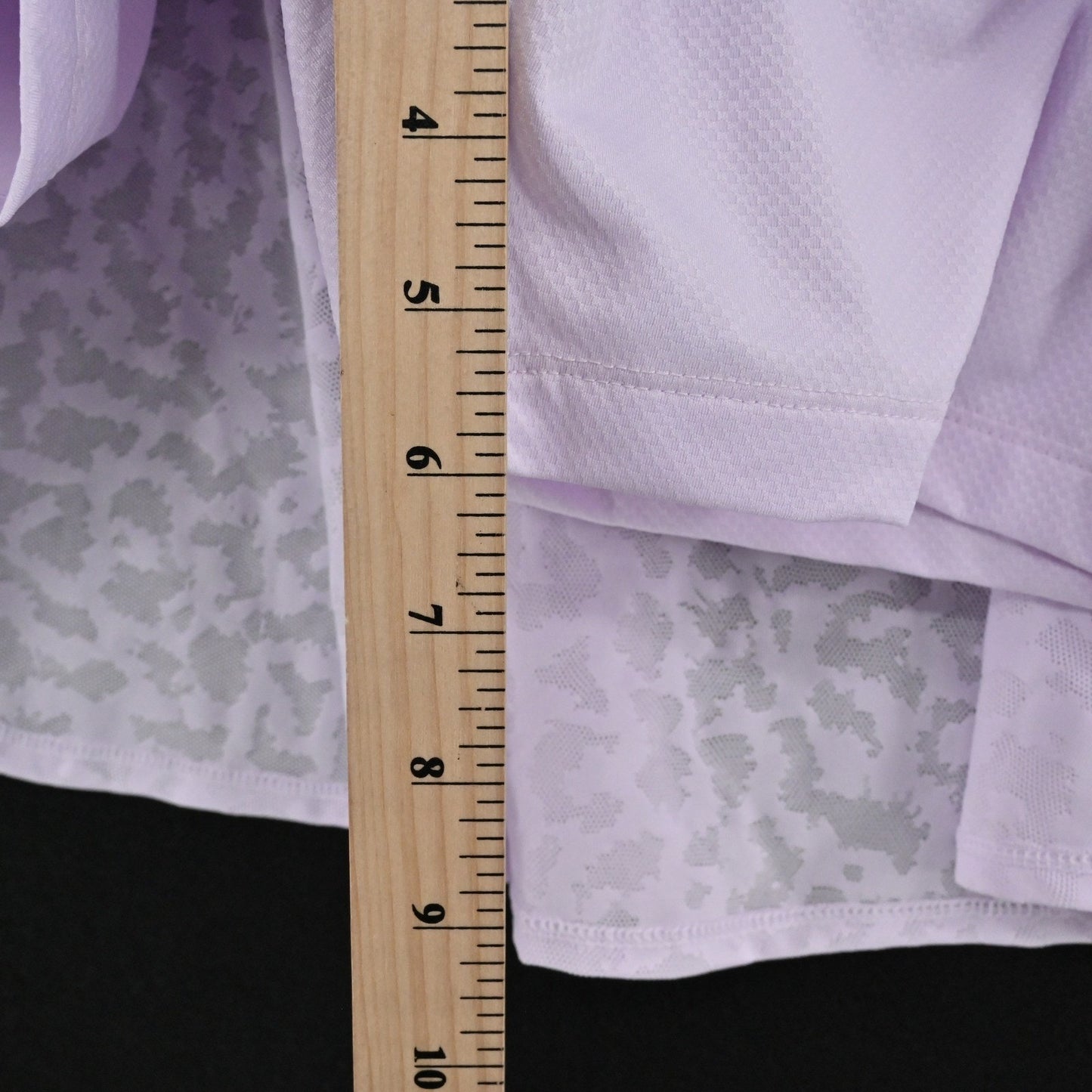 Nike Breathe Fairway Golf Skort Size L Lavender Animal Print Tennis Athletic