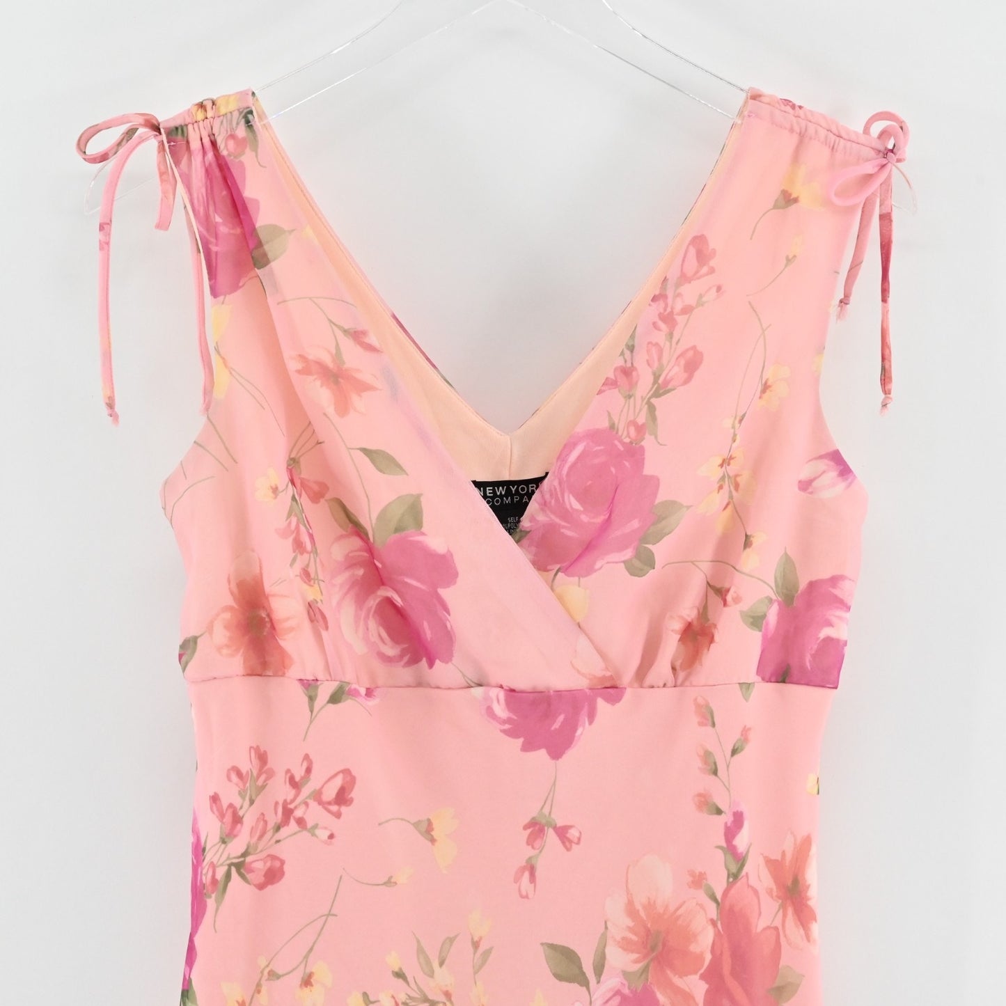 Vtg Y2k Floral Babydoll Dress Size 6 Fairy Romantic Garden Party Slip Sleeveless