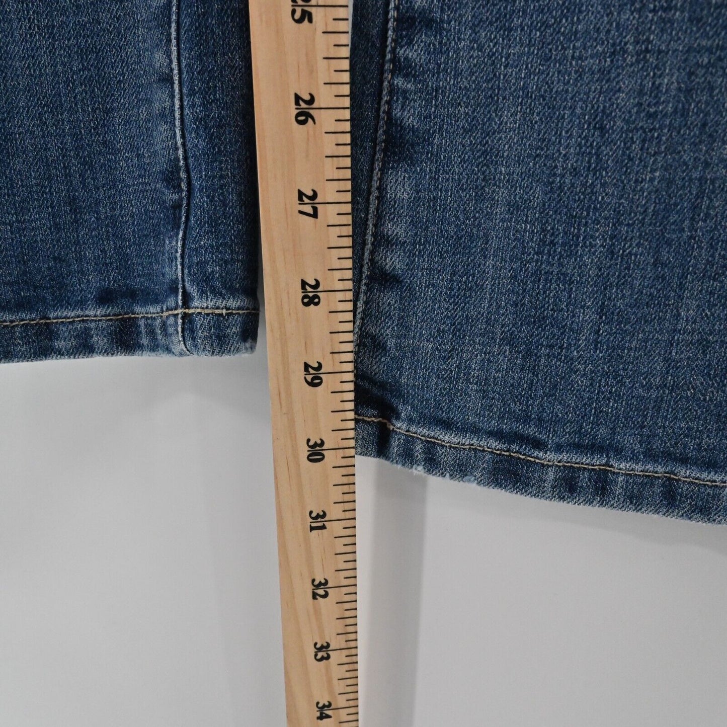 JOES Jeans Womens Size 28 Provocateur Boot Cut Blue Denim Distressed Low Rise