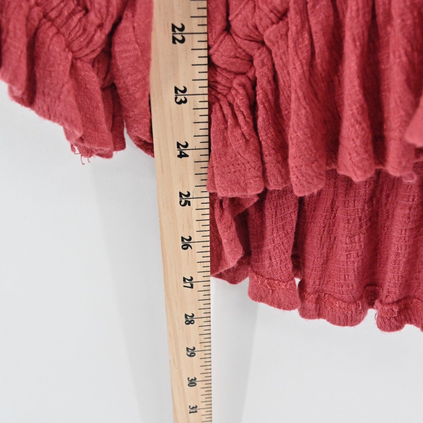 FREE PEOPLE Top Womens Sz XS Sarafina Embroidered Top Sangria Combo Pink Boho