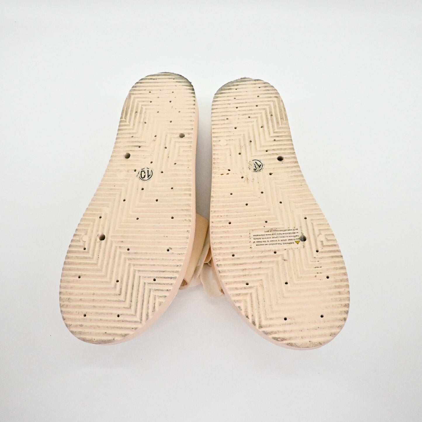 NEW YORK COMPANY Womens Camilia Platform Sandals Size 10 Floral Slides Natural