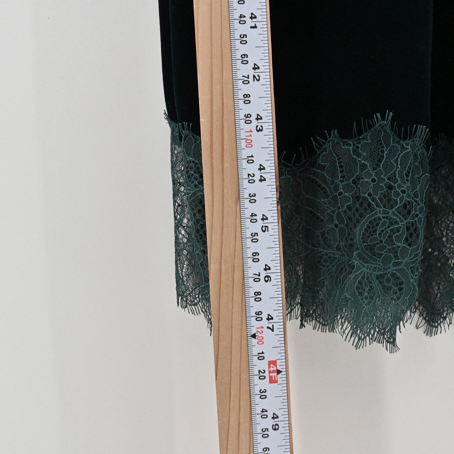 Zara Velvet Lace Midi Slip Dress Size XS Green Romantic Fairy Sleeveless Elegant