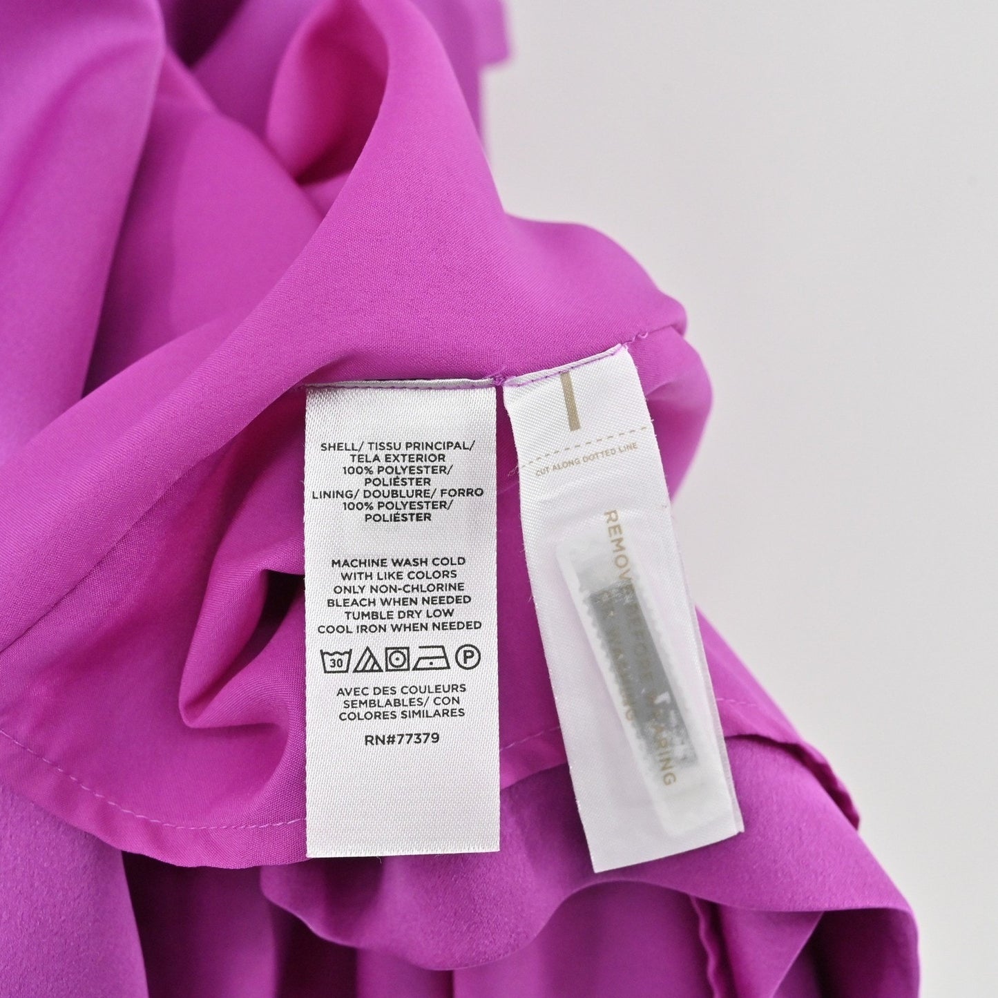 Ann Taylor Purple Wrap Midi Dress Size 0P Romantic Wedding Guest Lilac Feminine